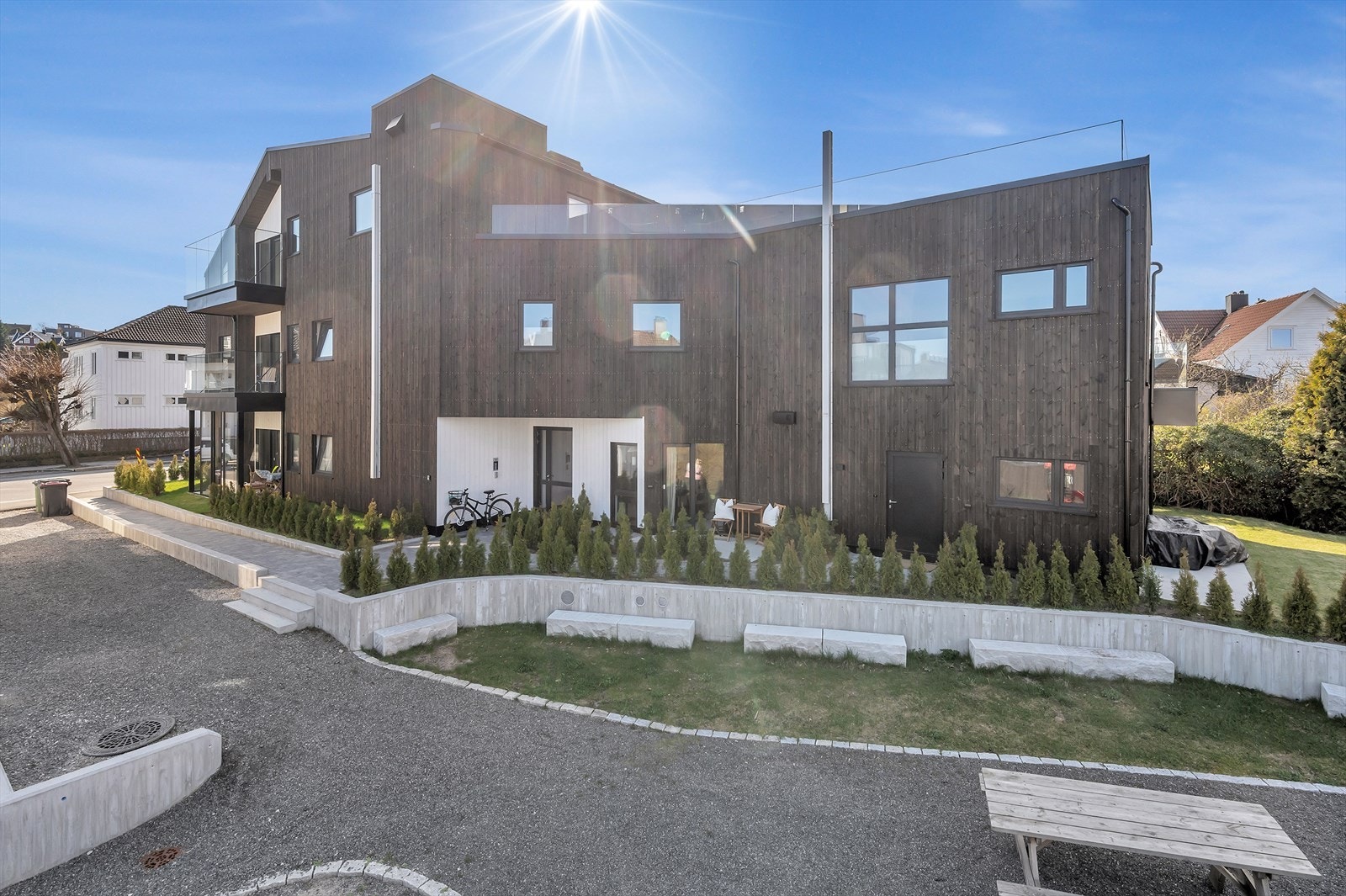 Sameiet Marviksveien 43 består av 9 seksjoner. Galleribilde