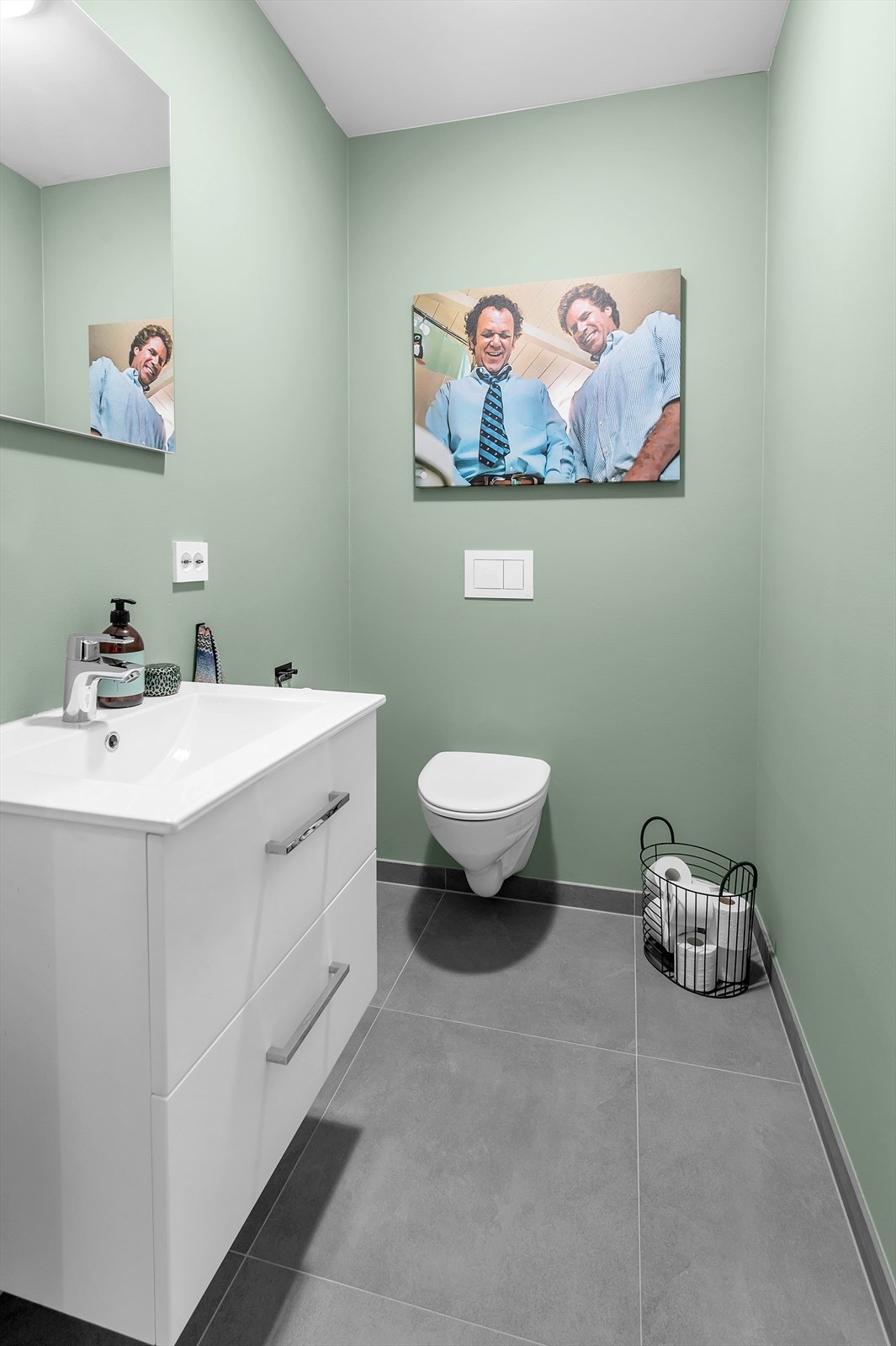 Eget gjestetoalett er det og. Galleribilde