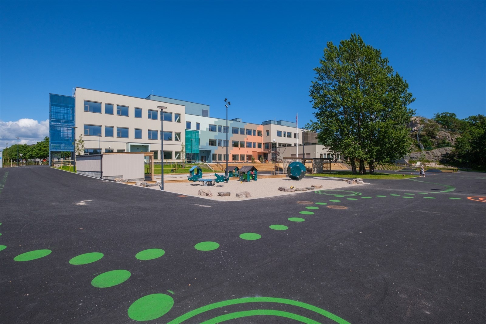 Wilds Minne skole ligger like i nærheten Galleribilde