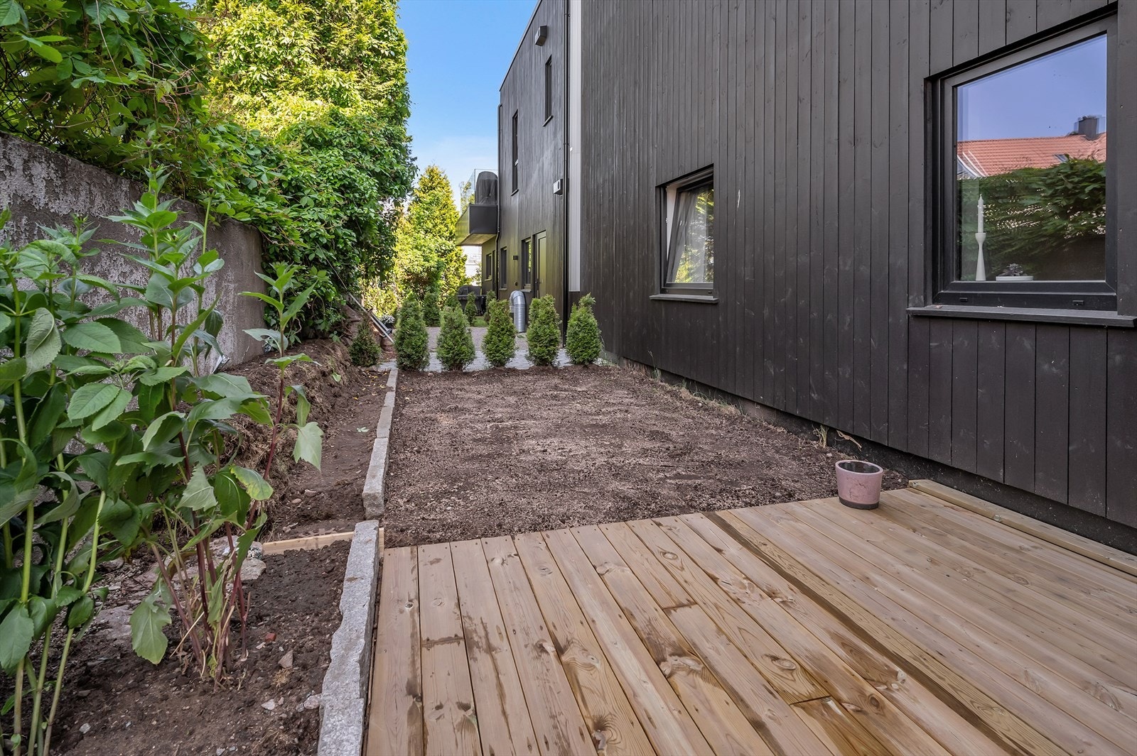 Hageparti. Galleribilde