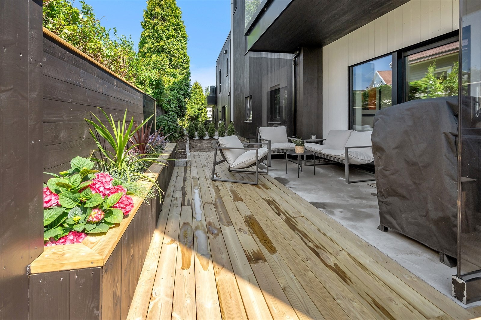 God plass til utemøblene. Galleribilde