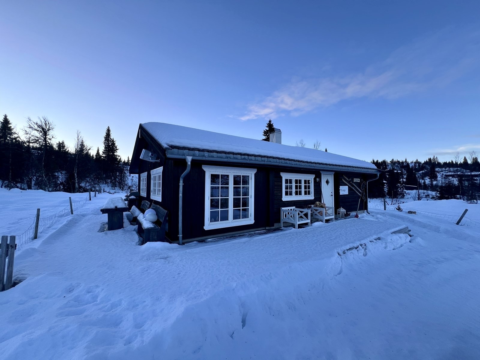 Vinterbilde tatt av eiendomsmegler 30.12.2025 Galleribilde