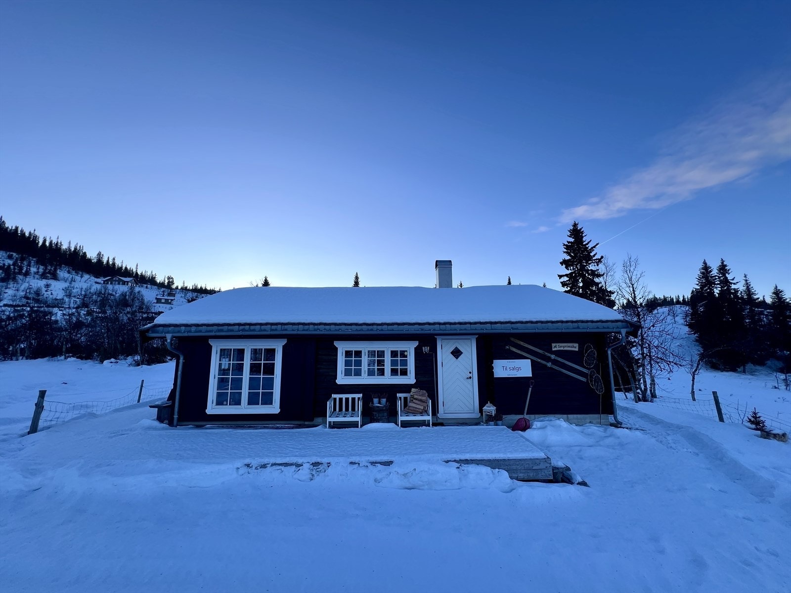 Vinterbilde tatt av eiendomsmegler 30.12.2025 Galleribilde