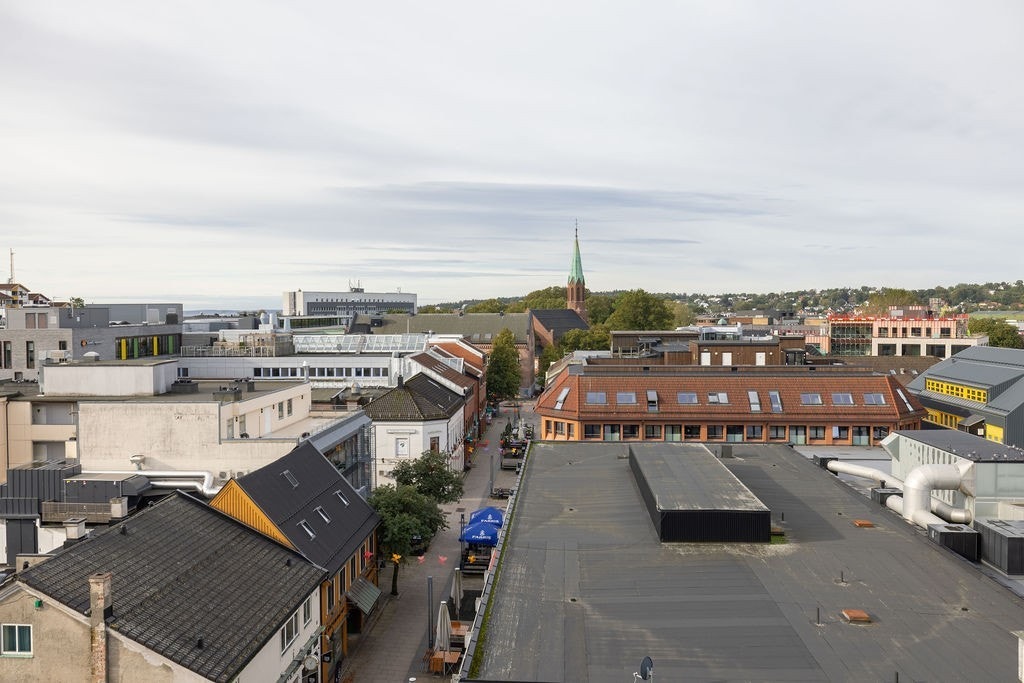 Utsikt fra kontor/takterrasse Galleribilde
