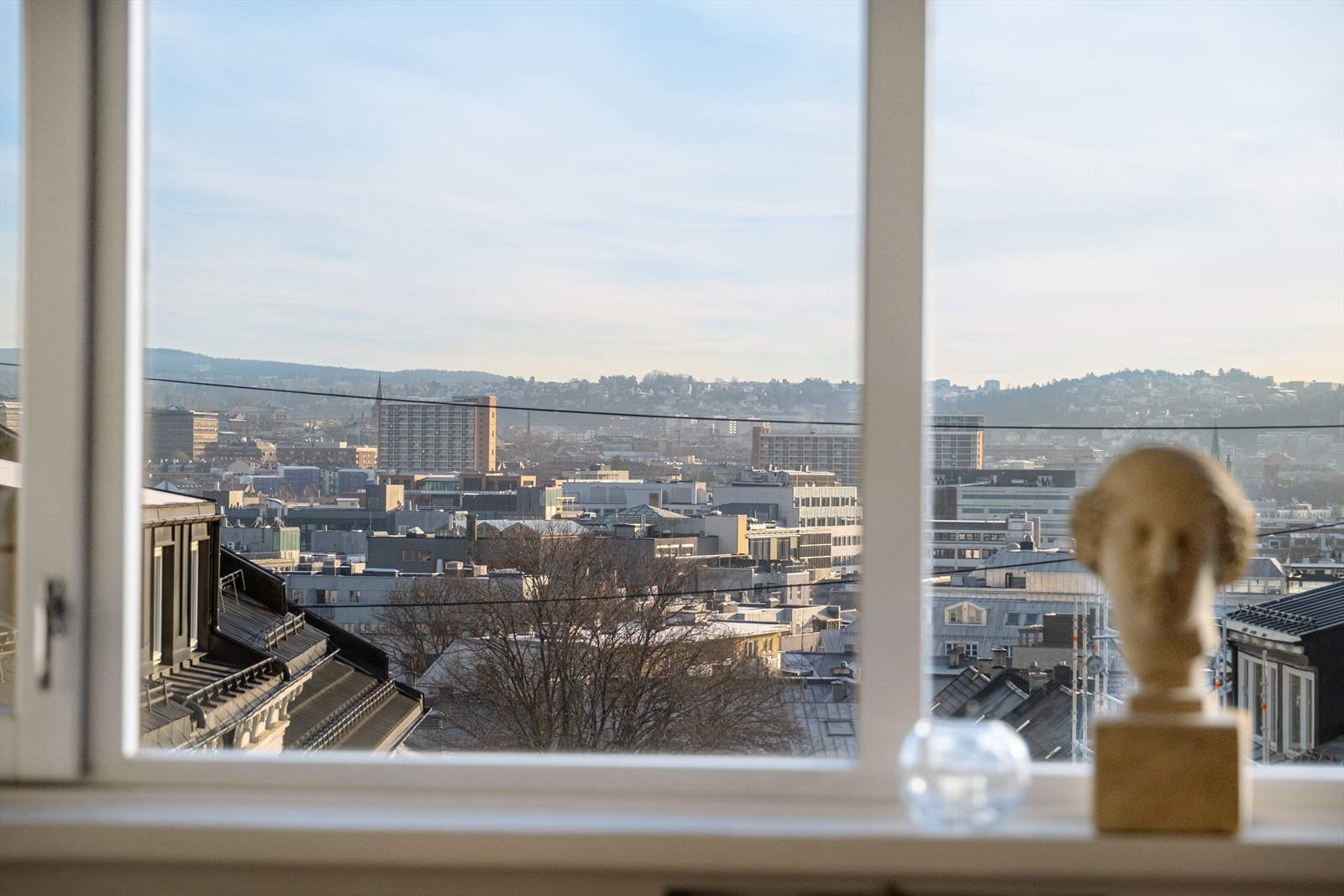 Vakker utsikt over Oslo. Galleribilde