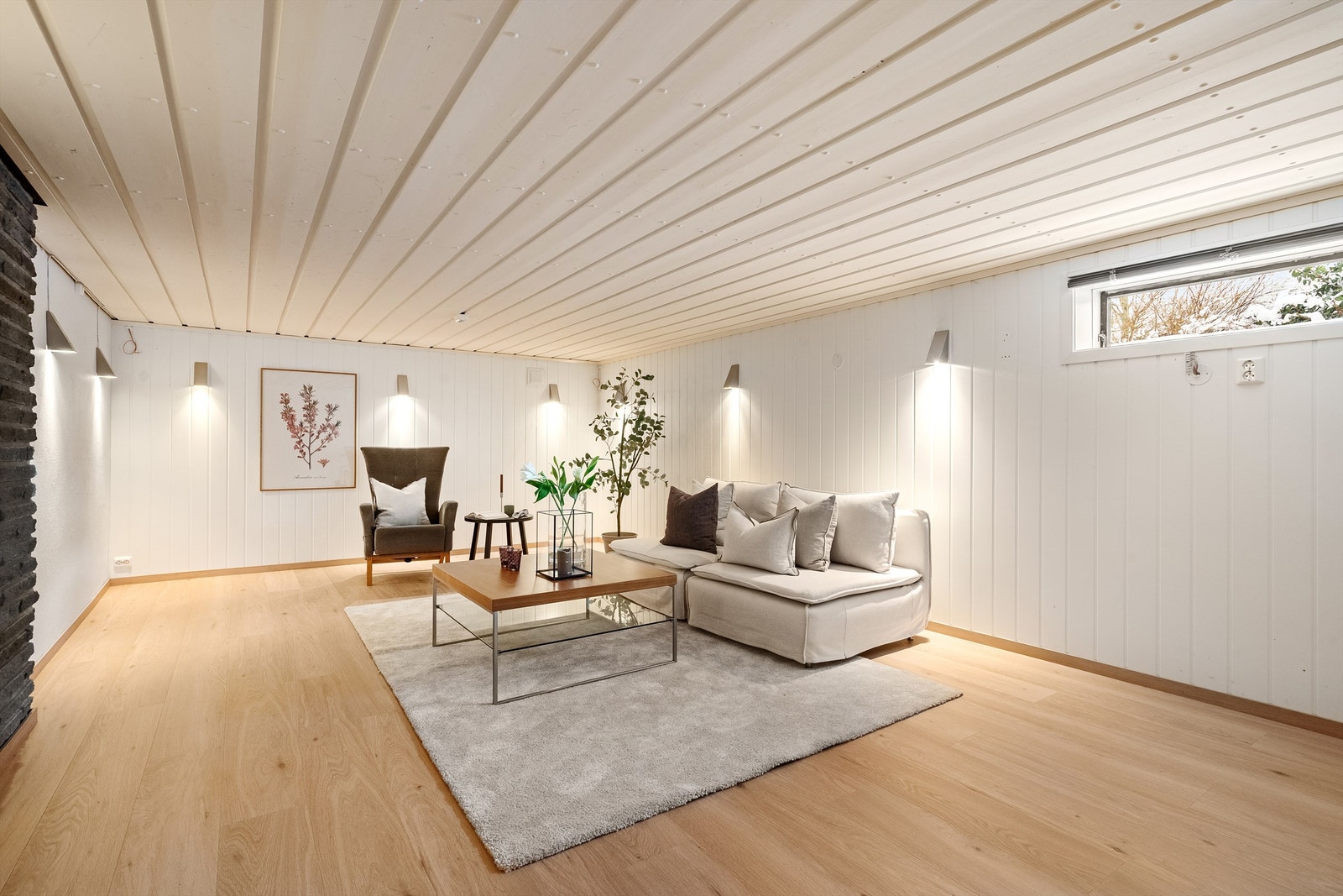 Kjellerstue - ikke søkt om godkjent for varig opphold. Galleribilde