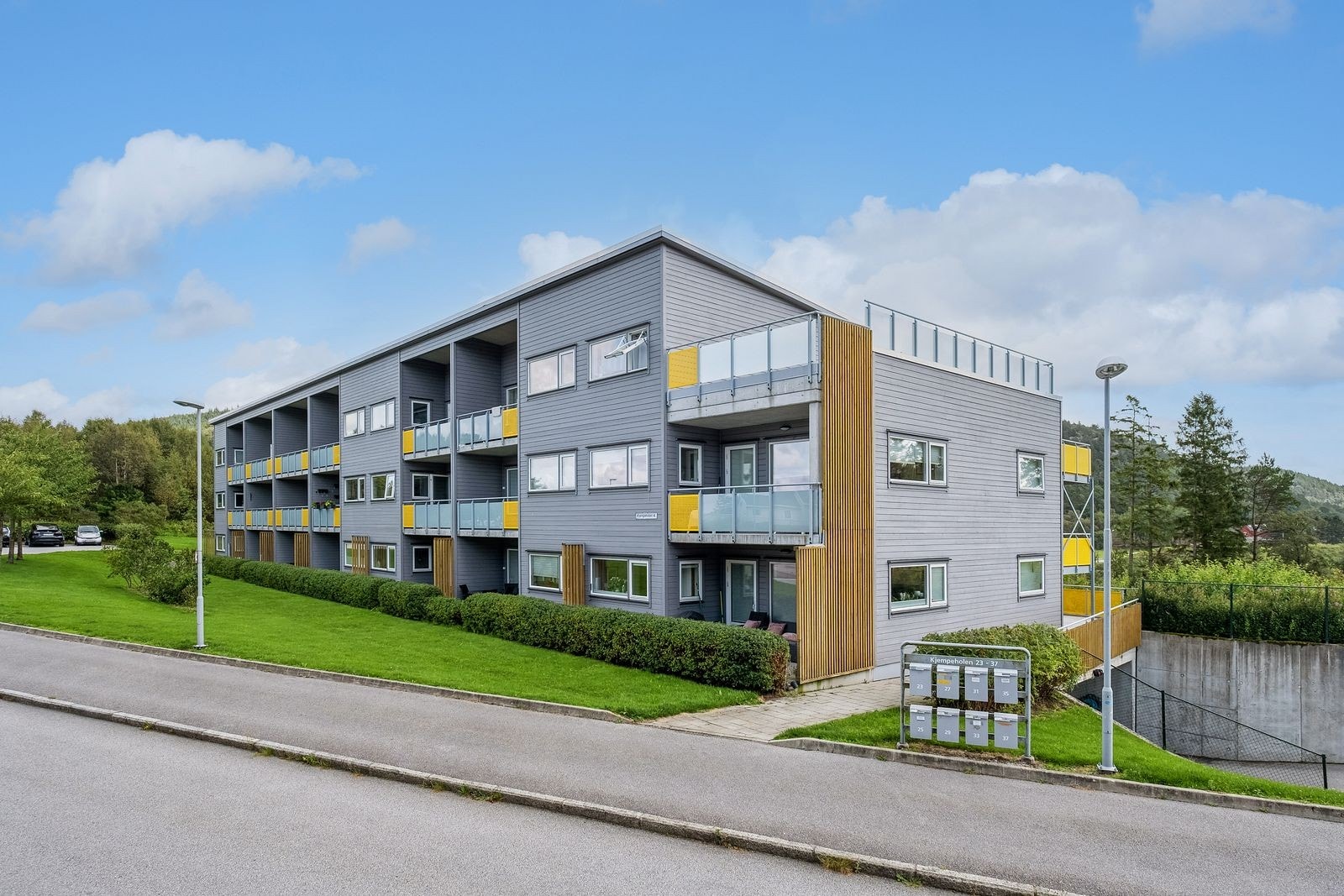 Sameiets fellesarealer er pent opparbeidet. Galleribilde