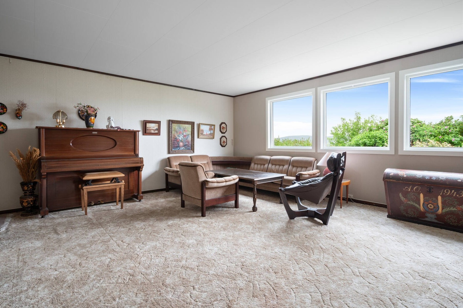 Stue i underetasje Galleribilde