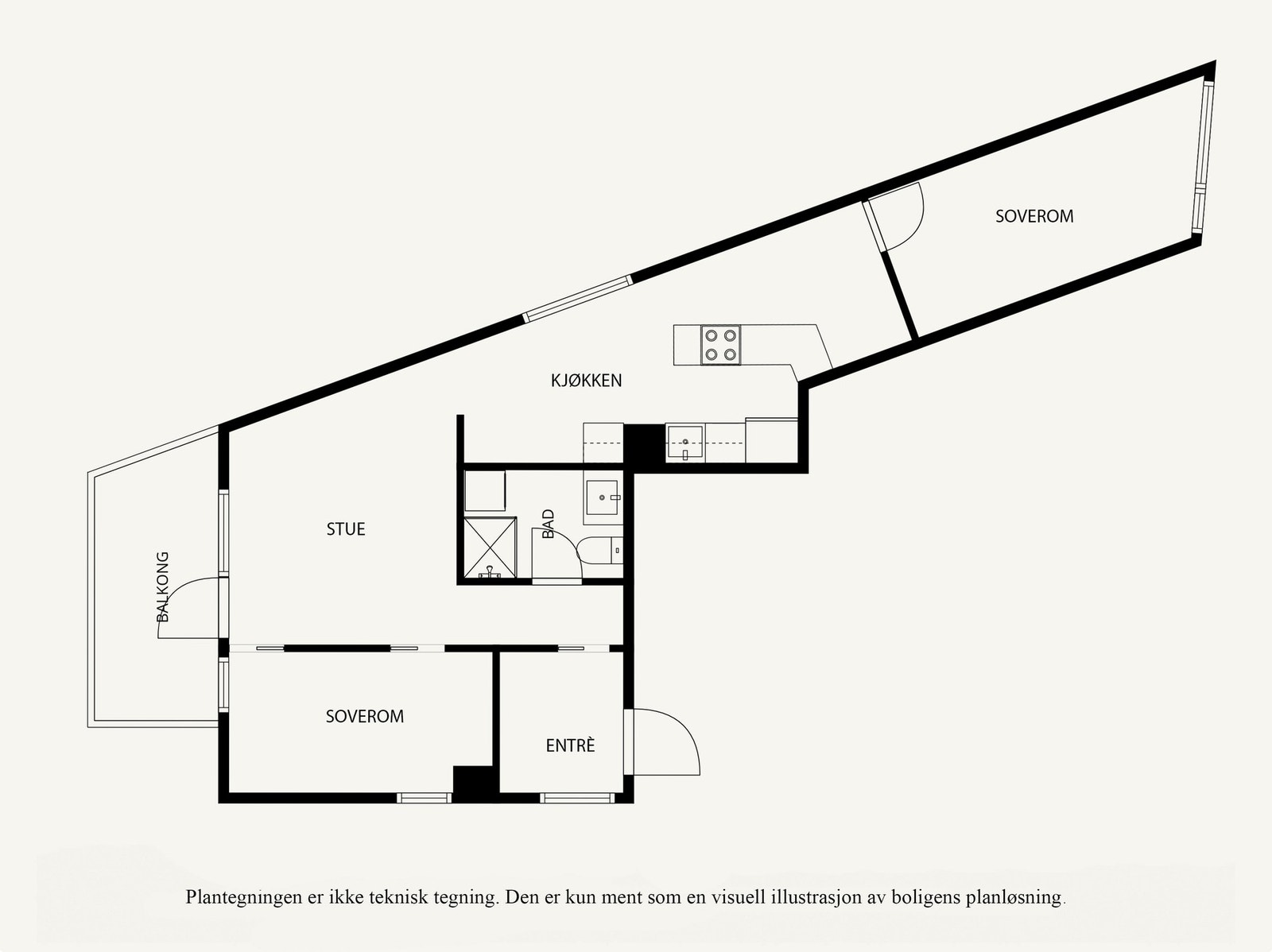 Plantegning 2.etg. Galleribilde