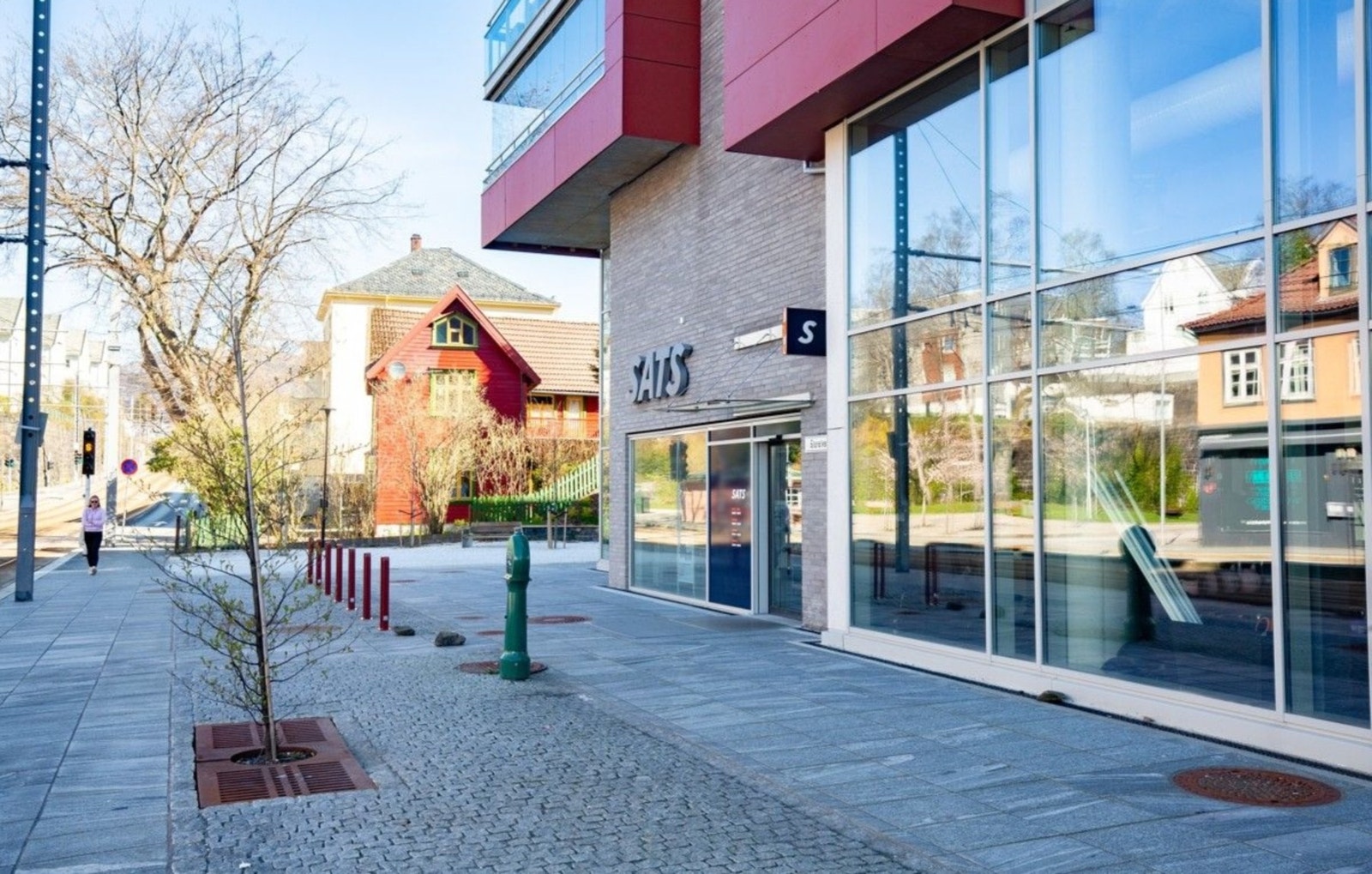 SATS Wergeland er et populært alternativ i nærheten for innendørs trening Galleribilde