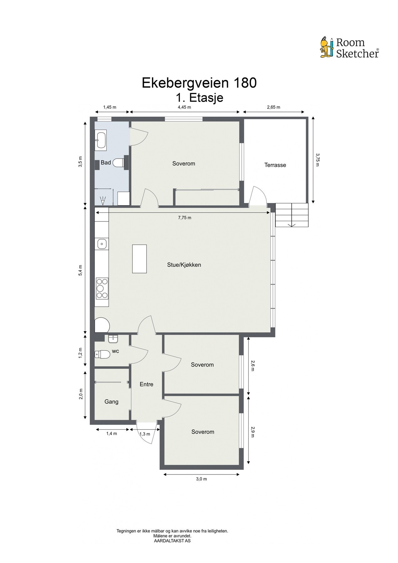 Planskisse. Galleribilde