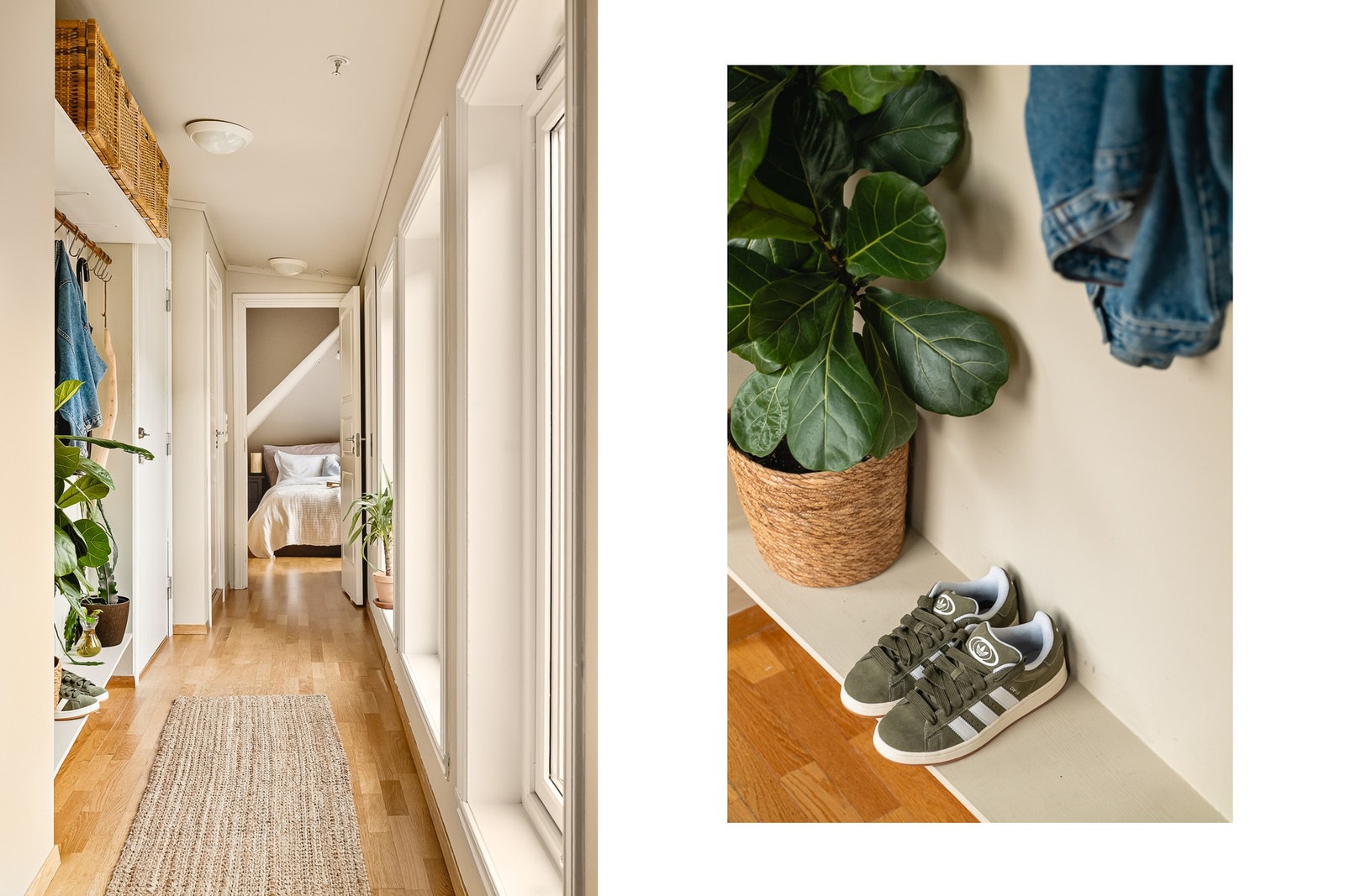 - Innbydende entré med god plass til oppheng av yttertøy - Galleribilde