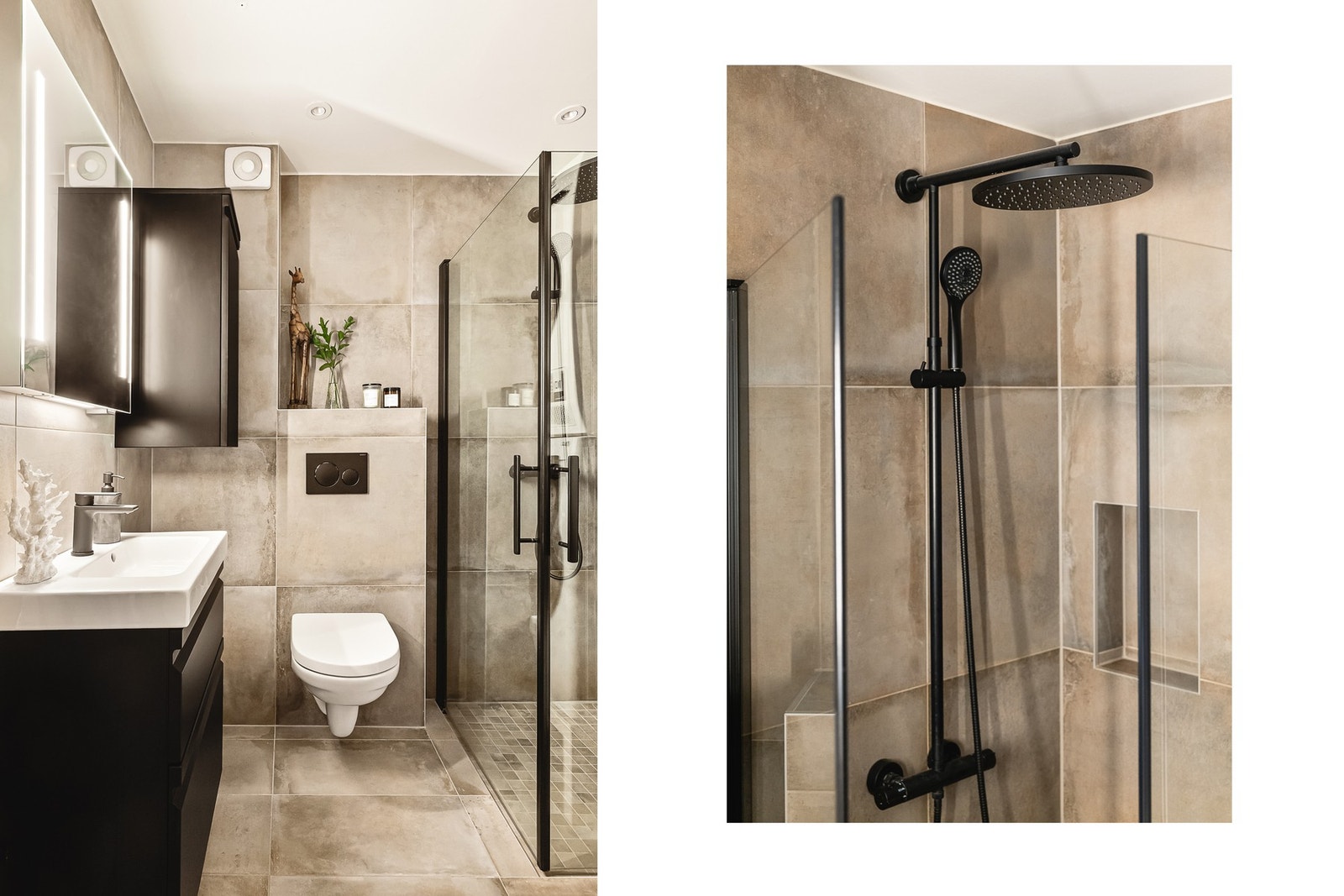 - Helfliset bad med varmekabler i gulv. badet er fra 2021 - Galleribilde