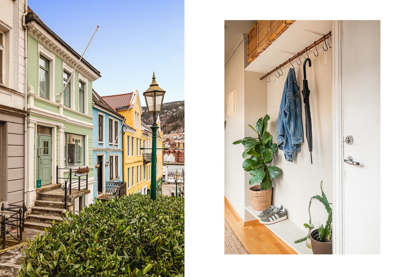 - Et hyggelig inngangsparti ønsker deg velkommen - Galleribilde