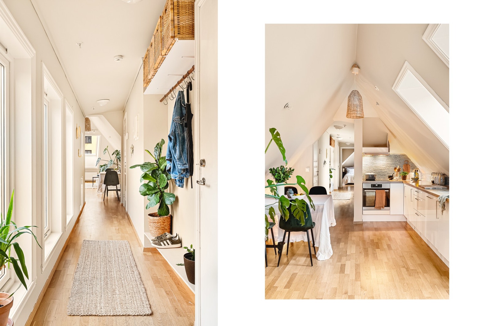 - Leiligheten oppleves som luftig og innbydende, med fin utsikt og en planløsning som utnytter arealet svært godt - Galleribilde