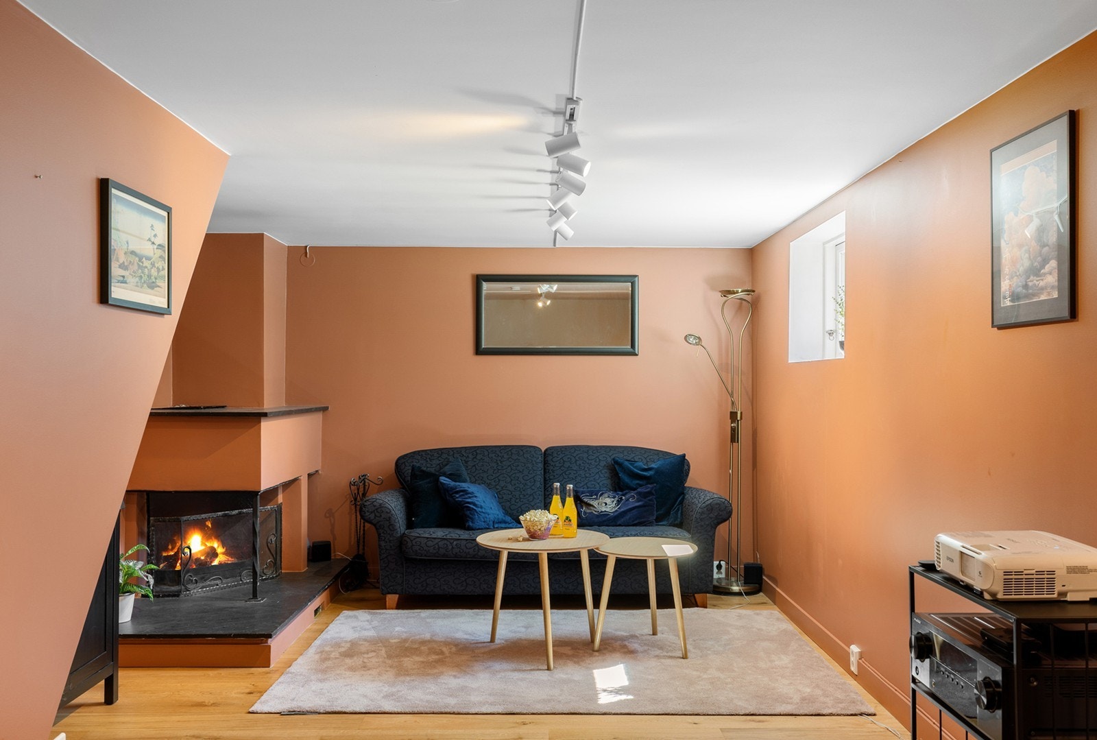 Et naturlig blikkfang er den klassiske gruepeisen som gir både varme og stemning på kjølige kvelder. Galleribilde