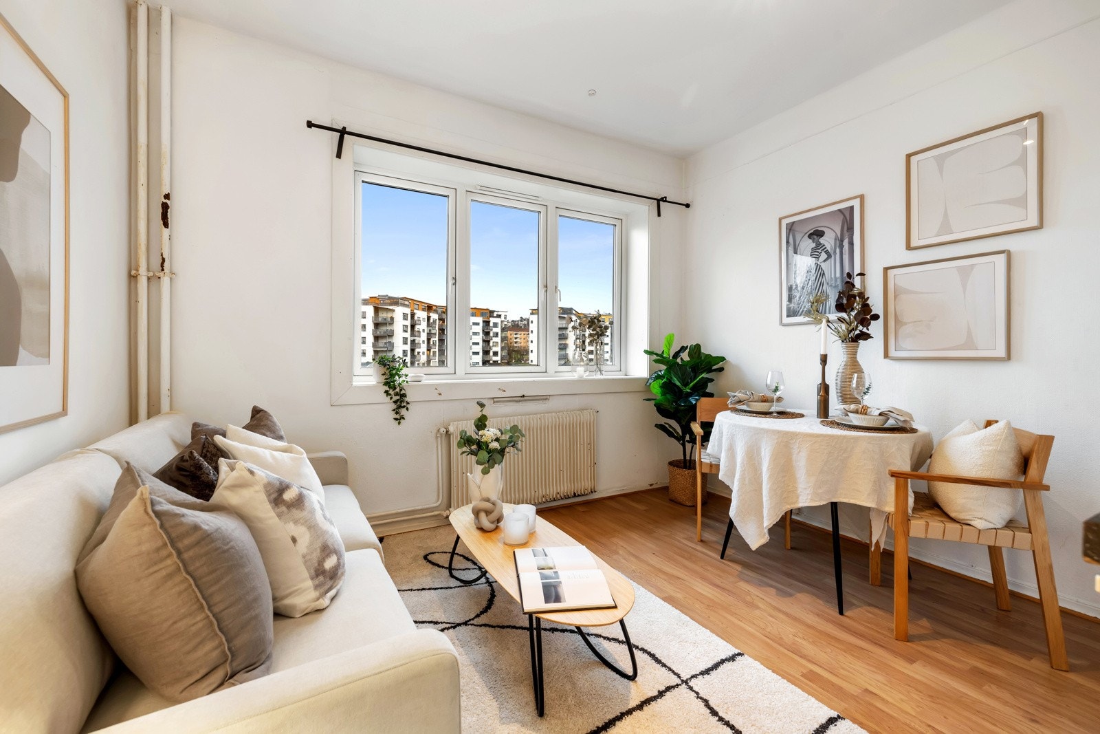 Her bor du sentralt, men likevel tilbaketrukket, omgitt av den sjarmerende trehusbebyggelsen som kjennetegner Vålerenga Galleribilde