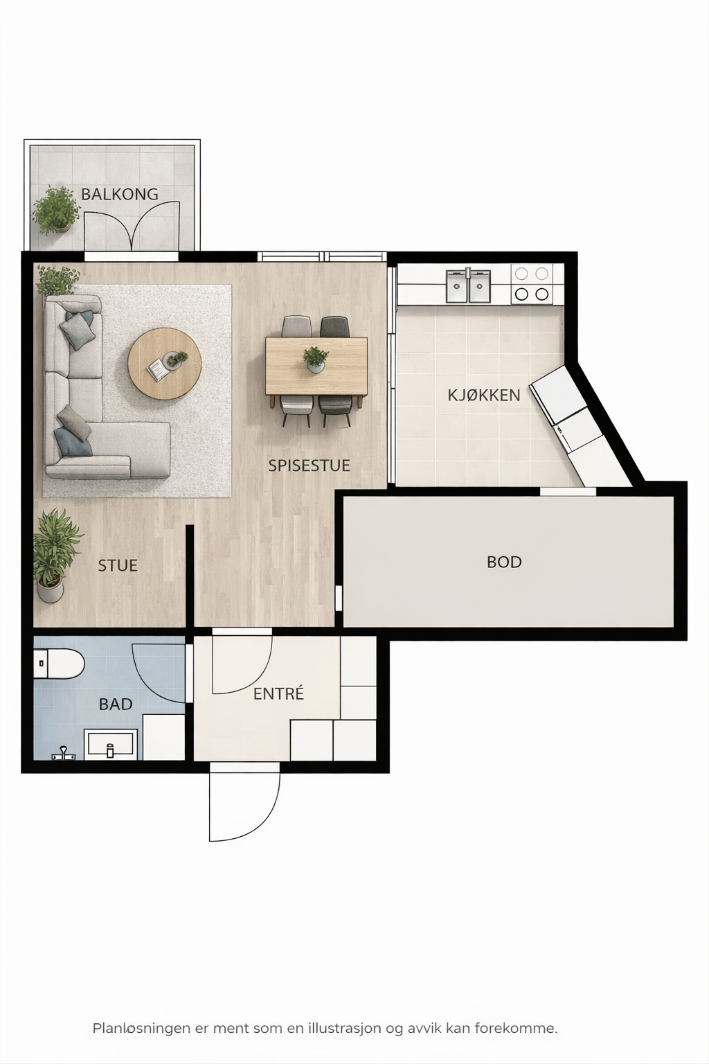 Plantegning 3.etasje. Galleribilde