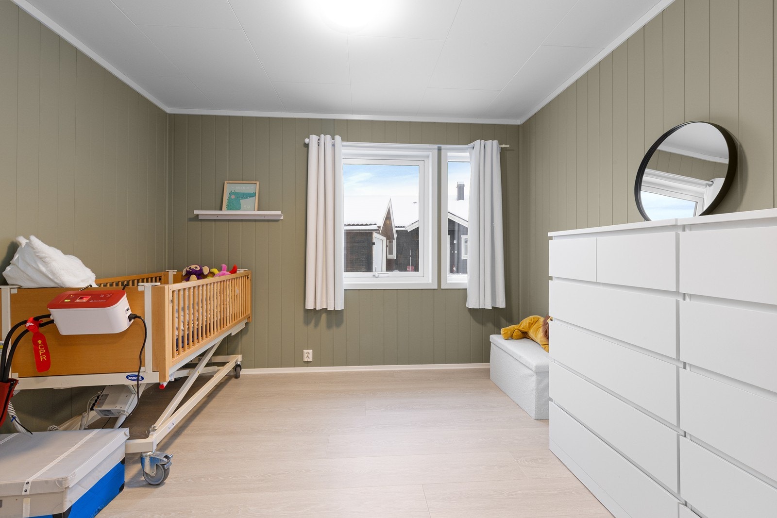 Soverommene har gode lys og lufteforhold og utstråler en behagelig atmosfære for avslapning og hvile. Galleribilde