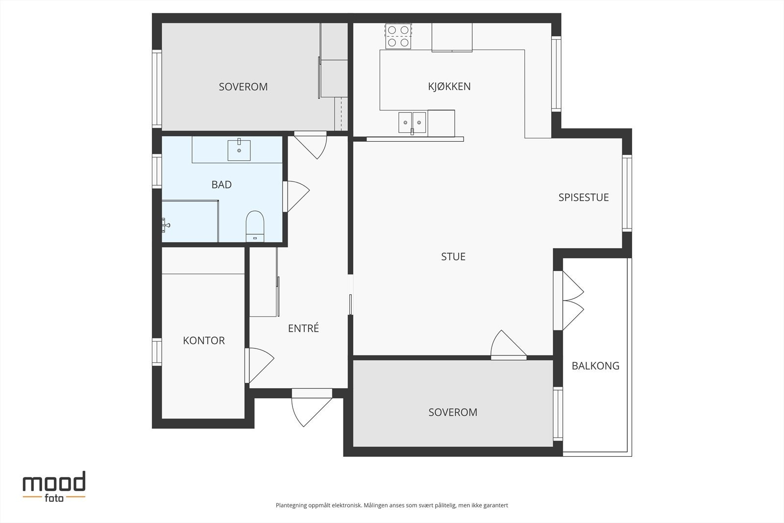 Planskisse | Fana Sparebank Eiendom Galleribilde