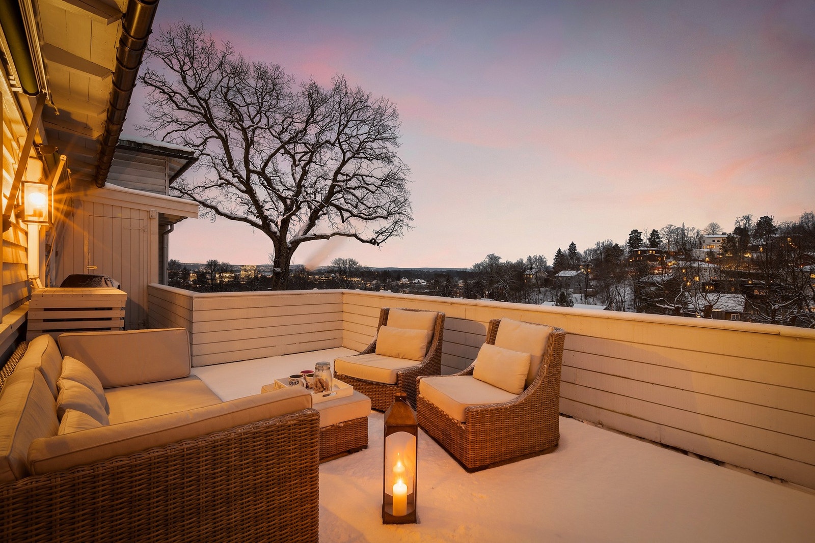 Stemningsbilde fra terrassen Galleribilde