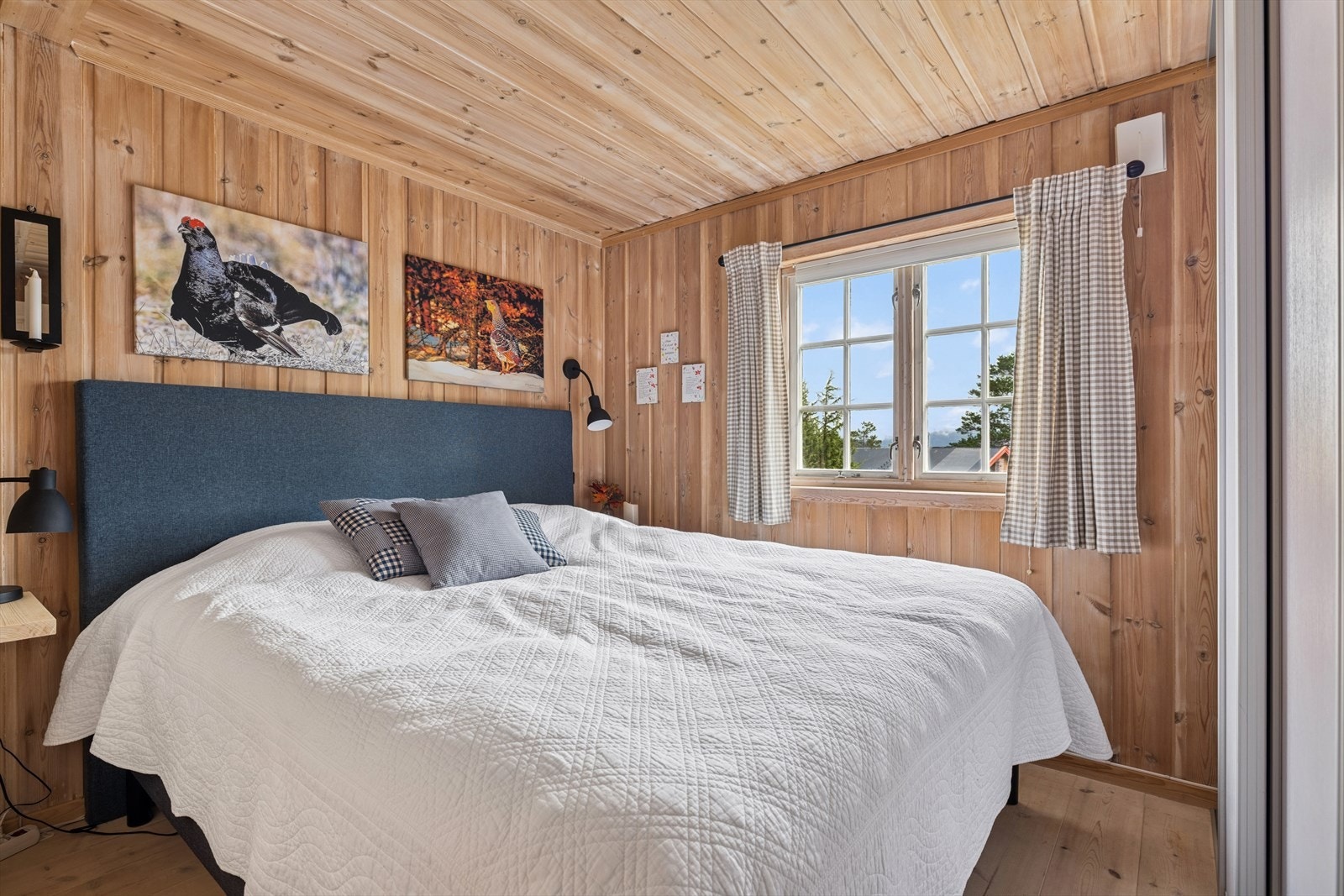Hytta har to gode soverom. Galleribilde