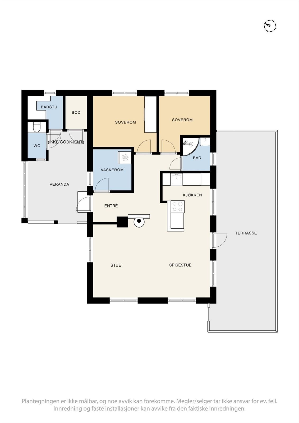 Plantegning. Galleribilde