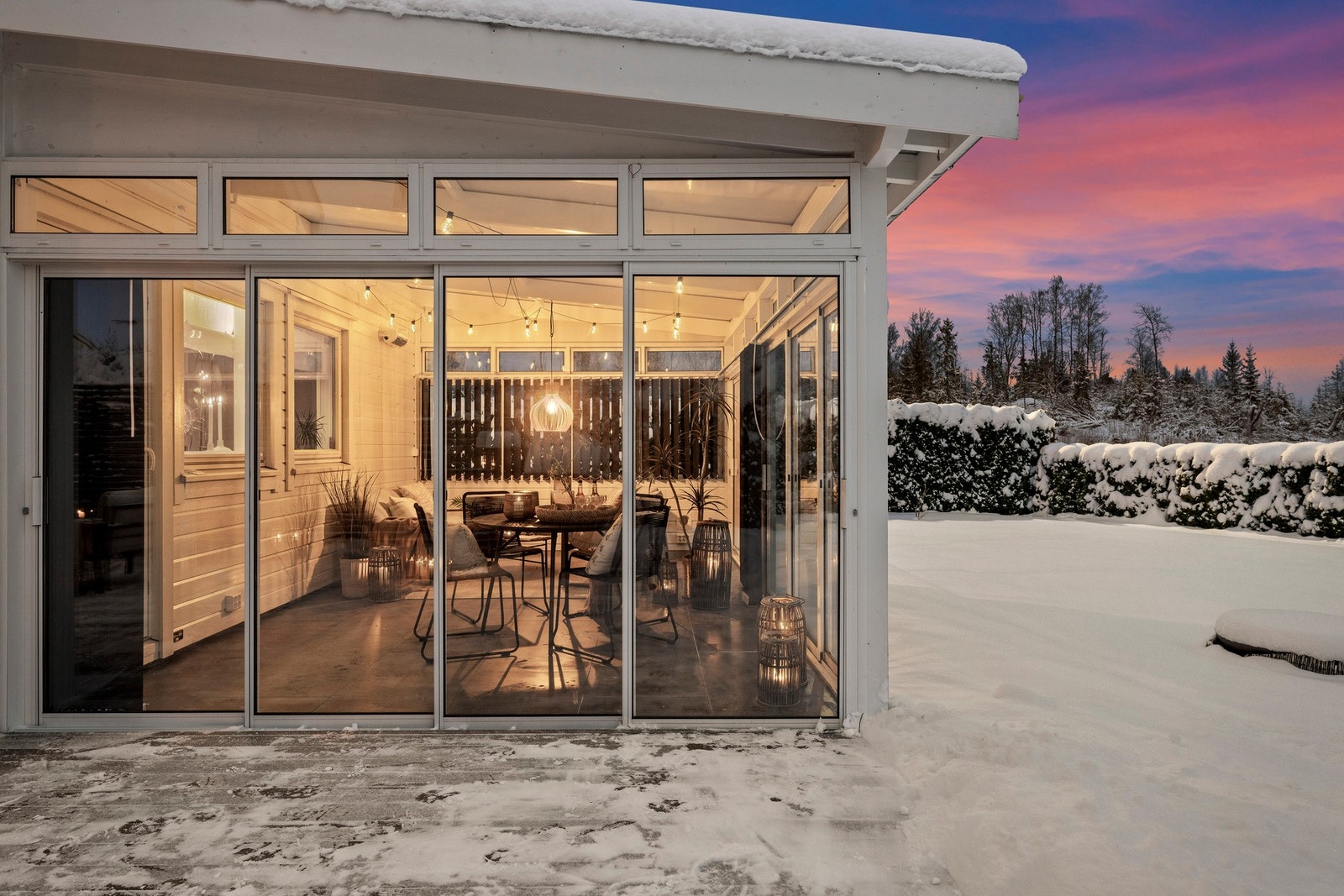 Hagestuen ble satt opp i 2019/2020. Galleribilde