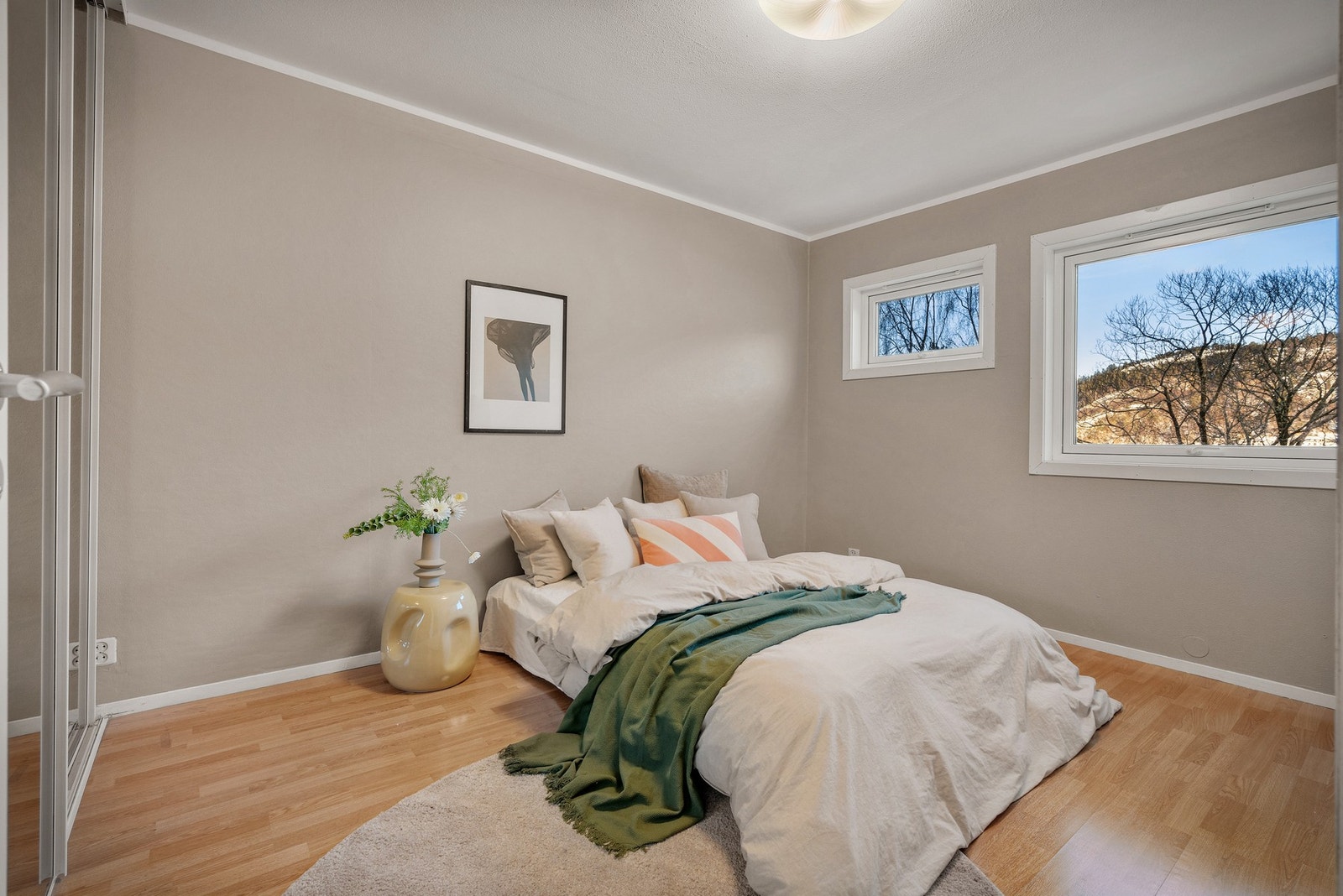 Boligen har tre praktiske soverom. Galleribilde