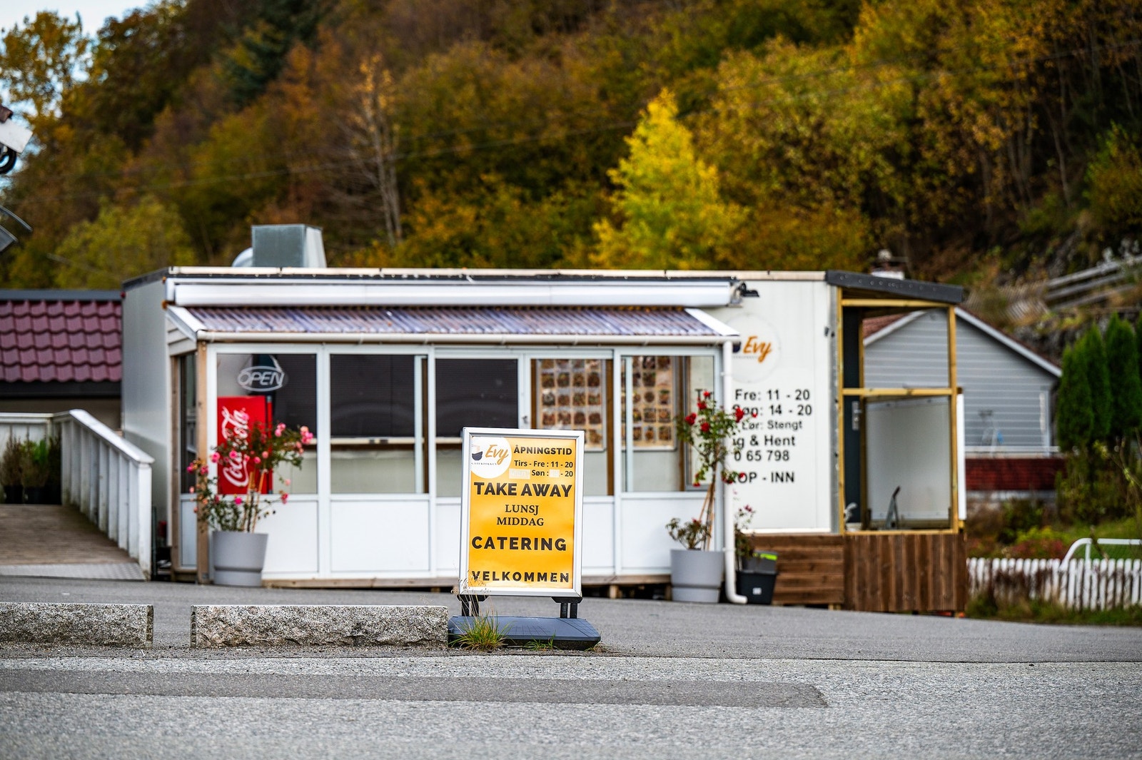 Evys gatekjøkken byr på nydelig thai-mat. Galleribilde