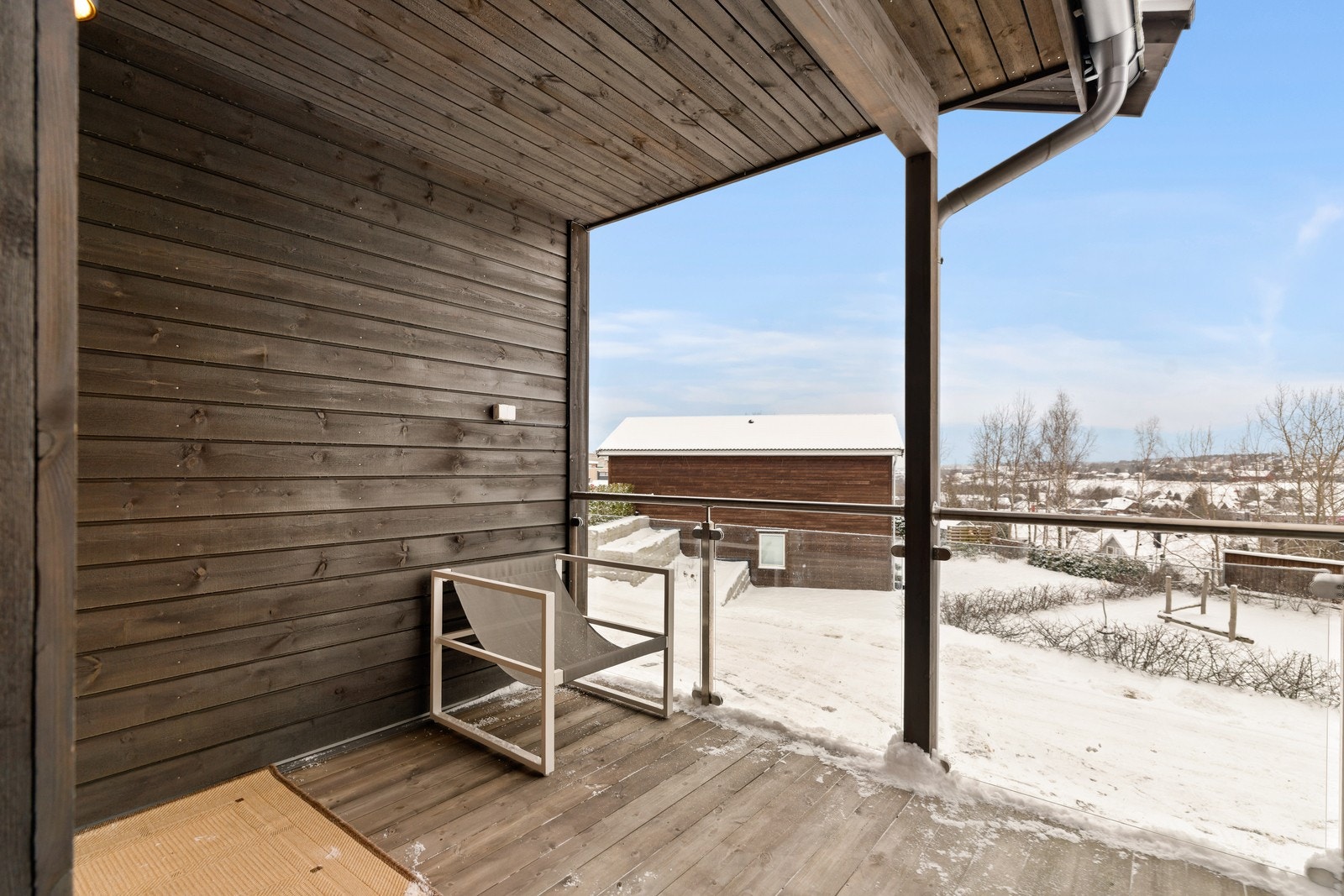 Rekkehuset ble oppført i 2020 og holder en relativt ny og moderne standard. Galleribilde