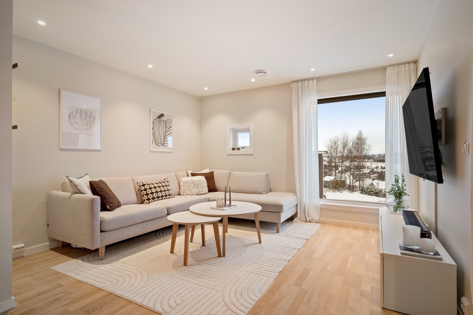 Boligen ventileres balansert. Galleribilde