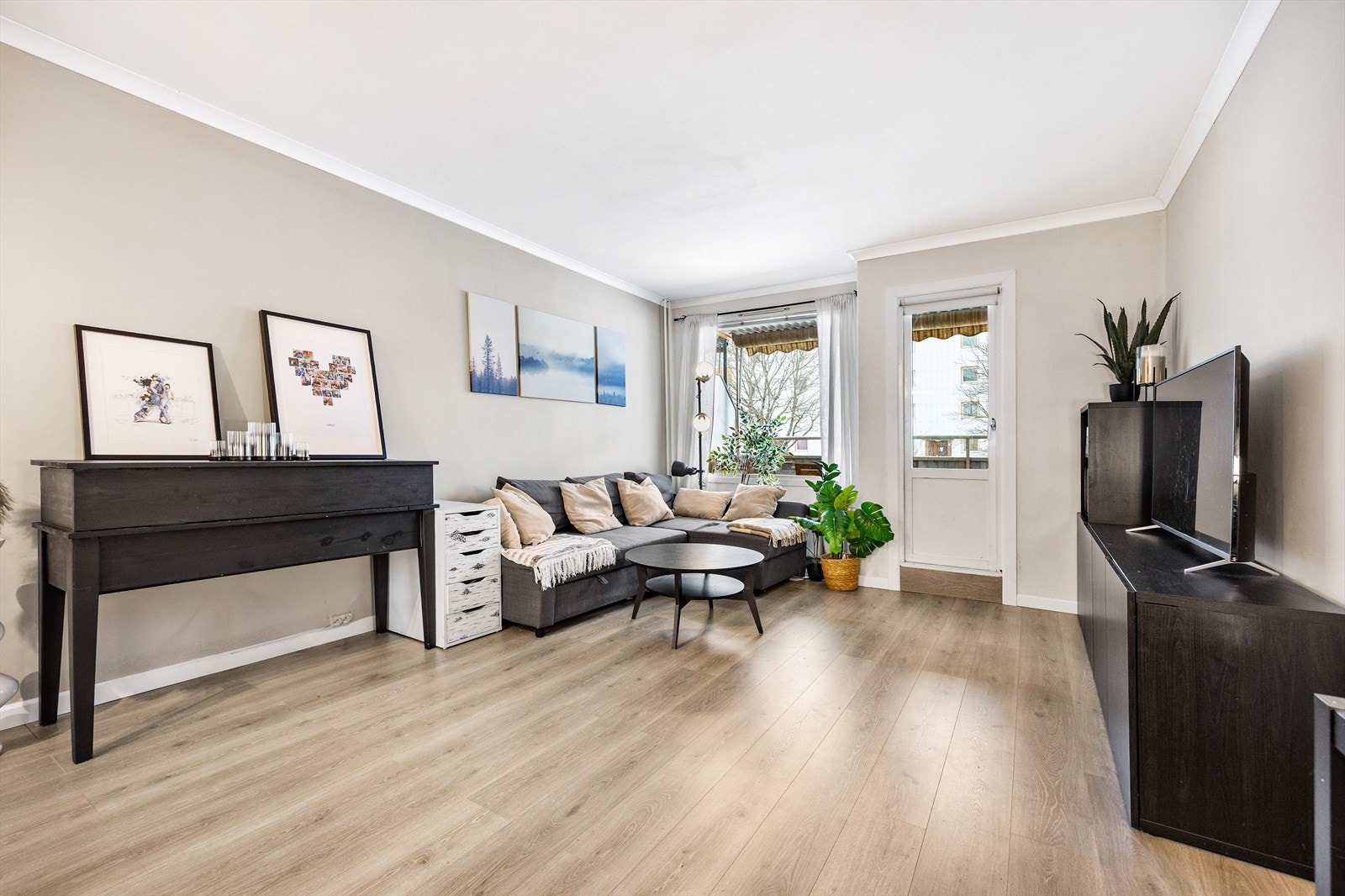 Rommet er enkelt å møblere etter eget ønske og behov. Galleribilde