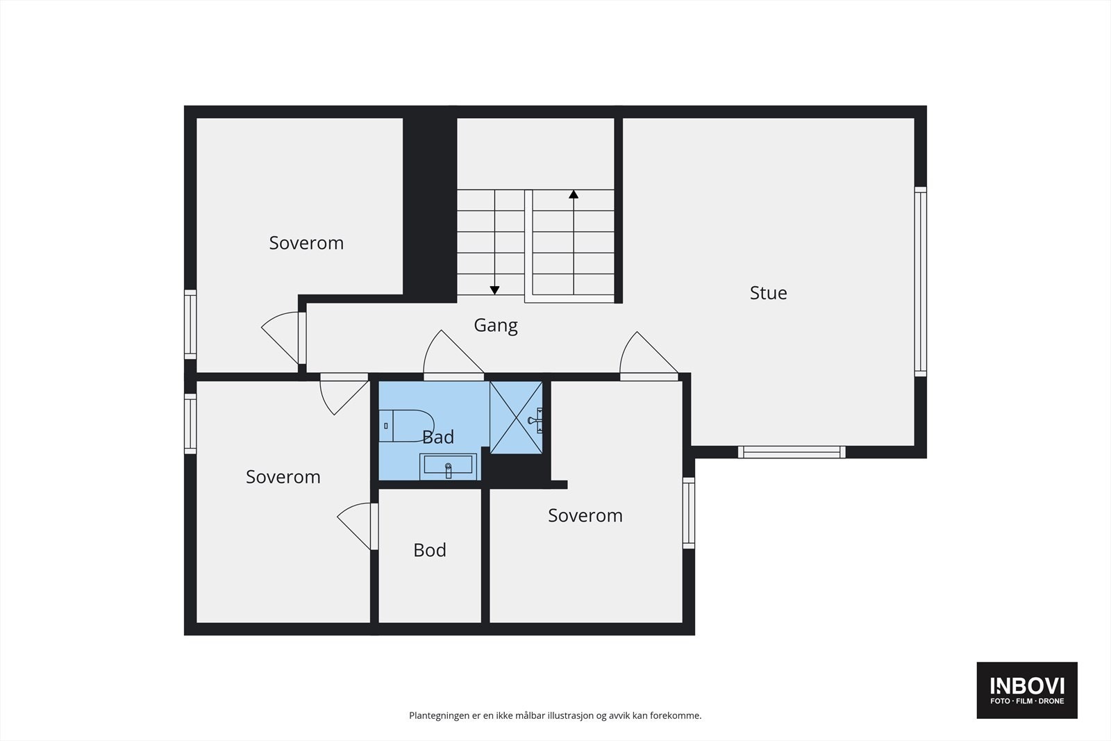 Plantegning - 2. etasje Galleribilde