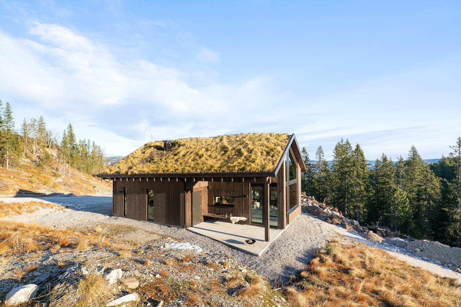 EiendomsMegler1 ved Halvor Østerli presenterer Håråldskarvegen 39! Foto: Inbovi Galleribilde