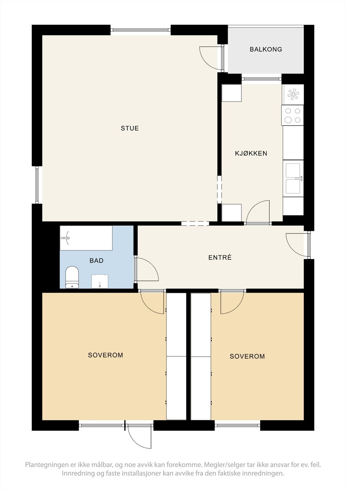 Planskisse 2. etasje Galleribilde