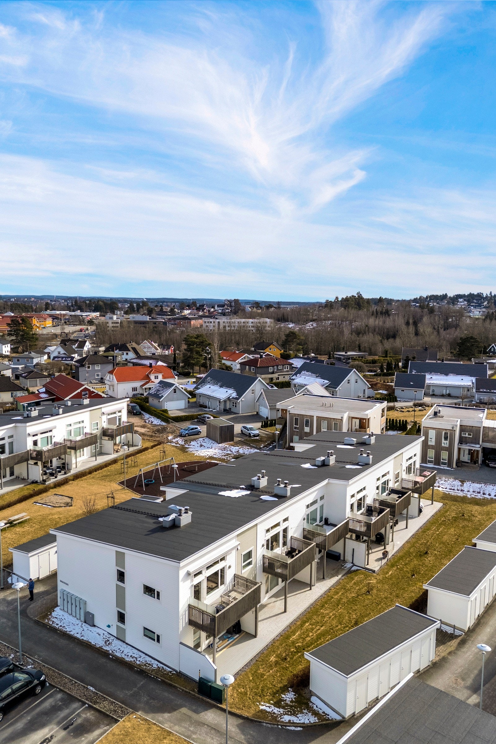 Dronefoto Galleribilde