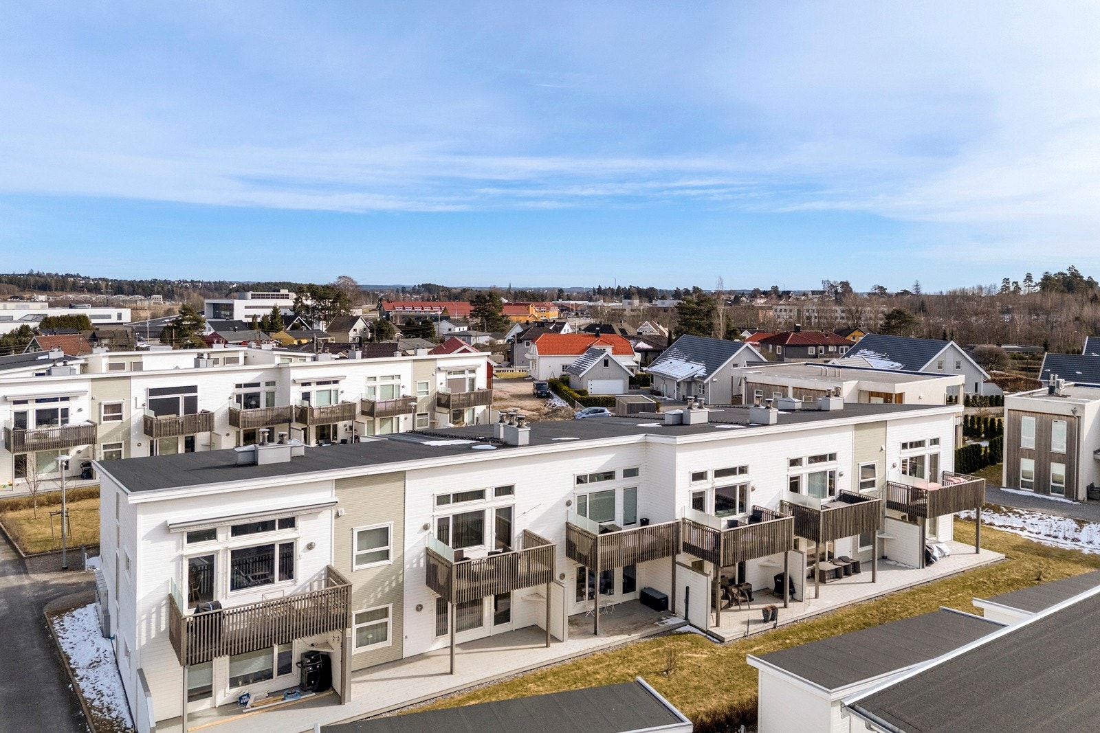 Dronefoto Galleribilde