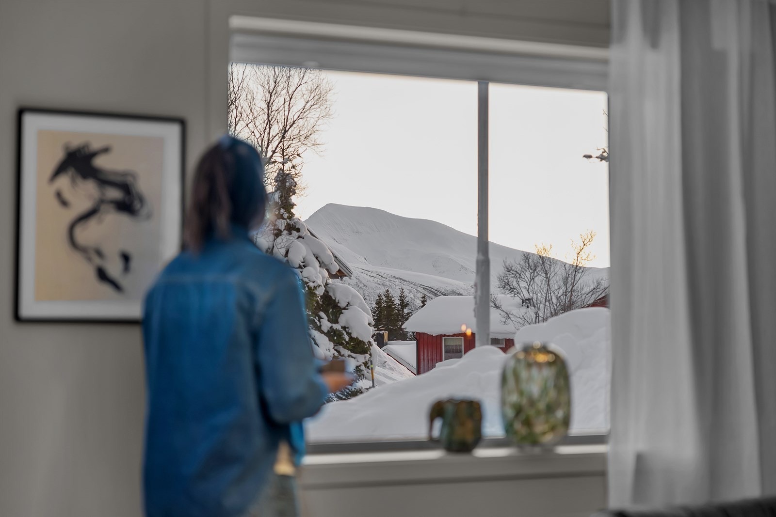 Fantastisk utsikt fra stua! Galleribilde
