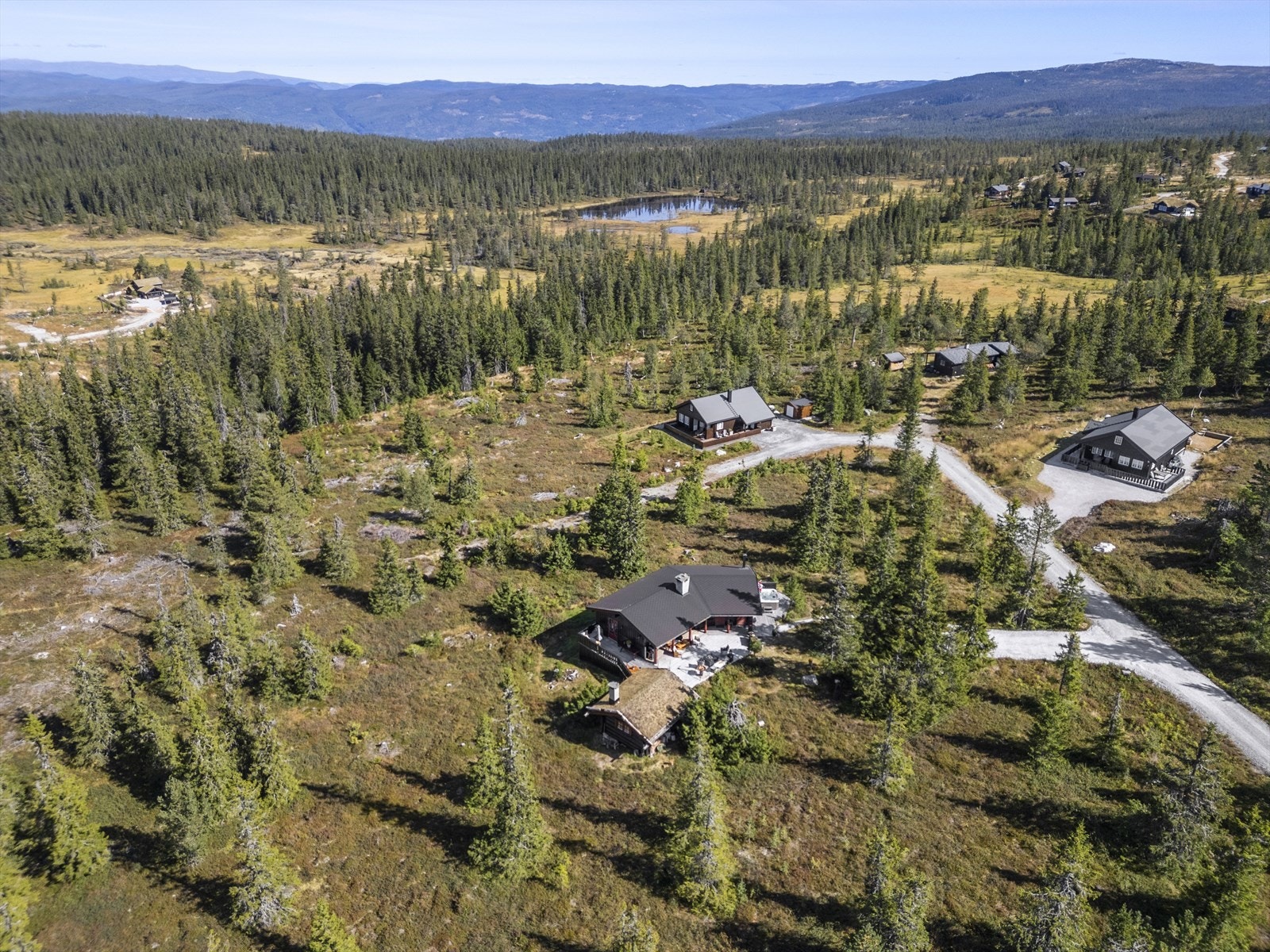 Det er privat vei inn til hytta. Mange fine aktivitetsmuligheter på Vegglifjell og området rundt. Bla. Numedalsbanen på sommerstid og Vegglifjell Skisenter på vinterstid. Galleribilde