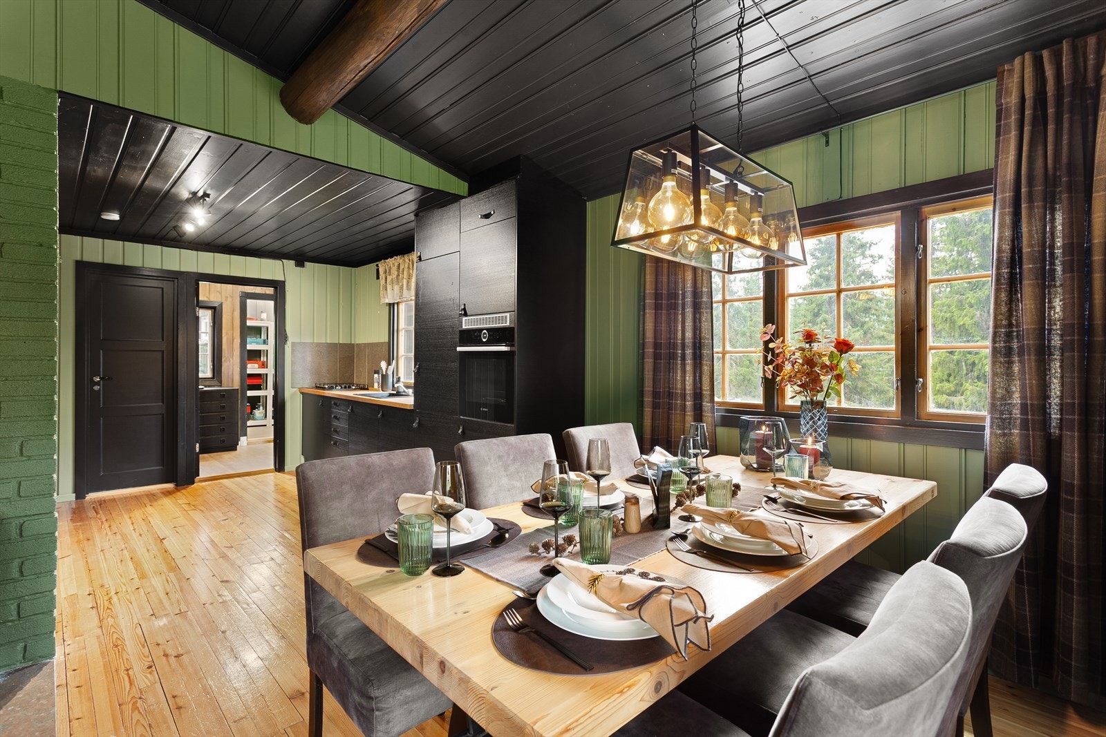 Her er kan hele familien samles til et hyggelig måltid. Galleribilde