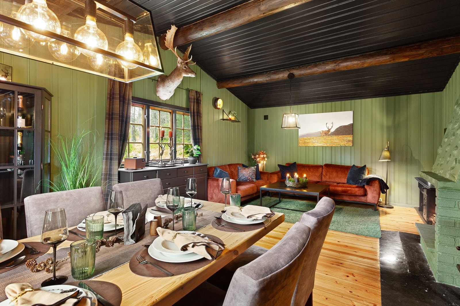 Her har du god plass til å samle både venner og familie. Galleribilde