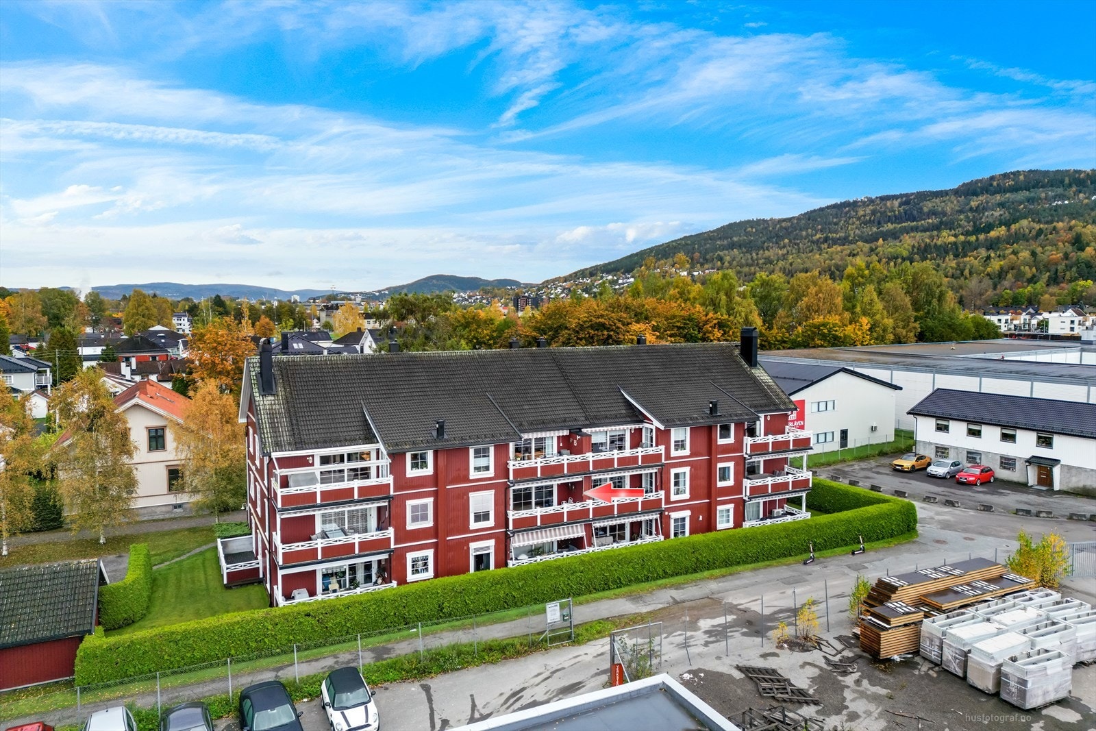 Leiligheten ligger i 2.etasje. Galleribilde