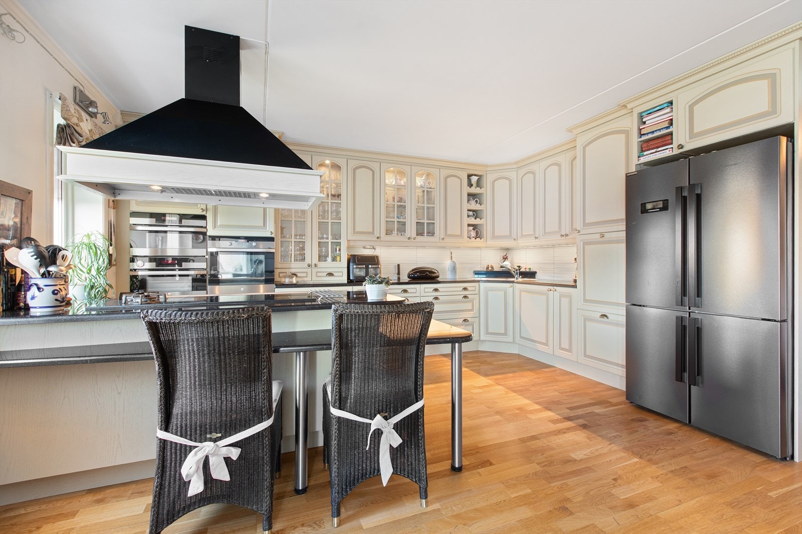 Det er avsatt plass til kjøleskap. Galleribilde