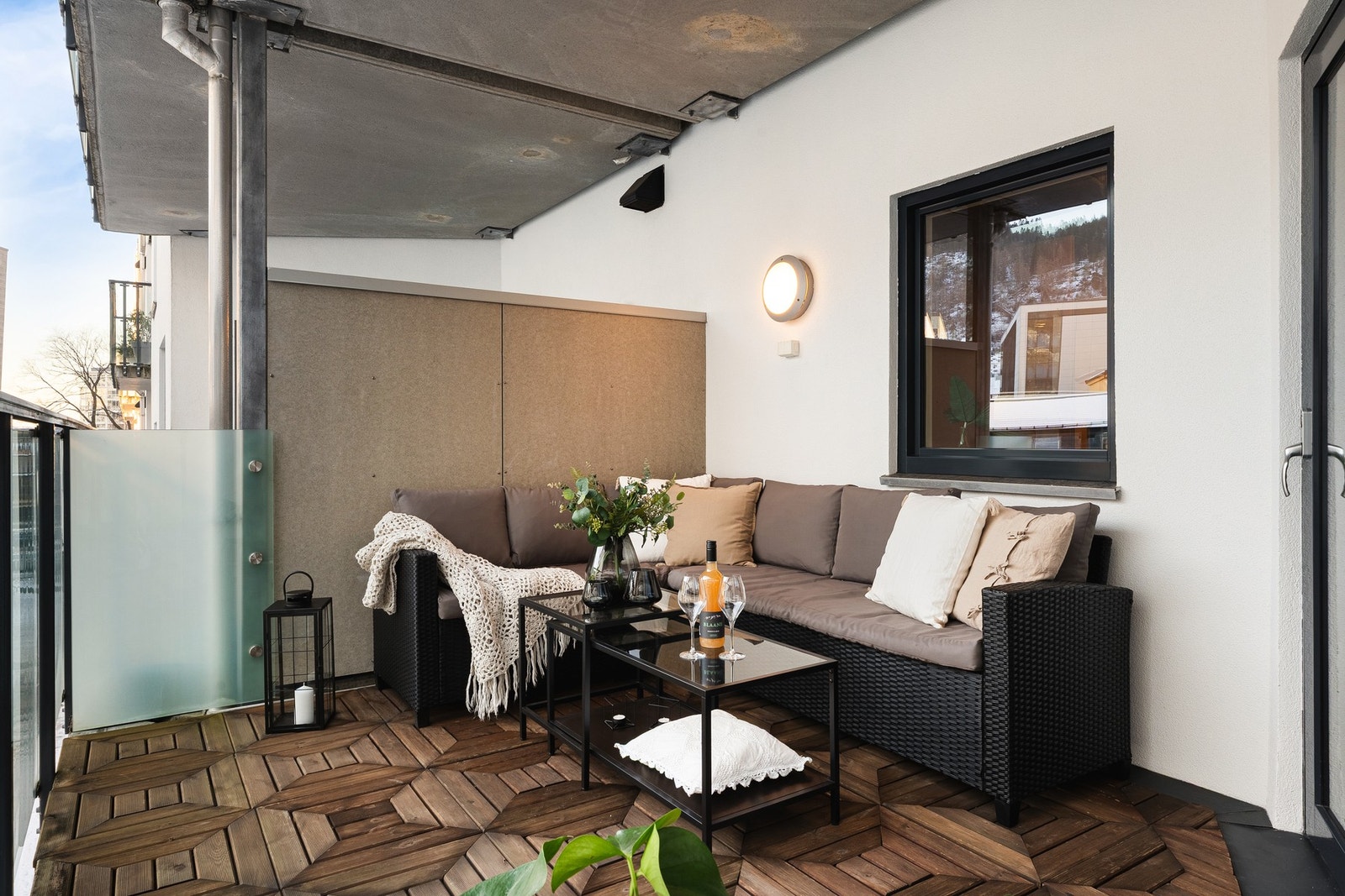 Det er god plass til stor sittegruppe når man ønsker å samle venner/familie. Galleribilde