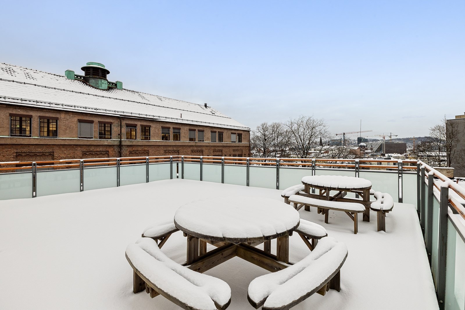 Sameiet har felles takterrasse. Galleribilde