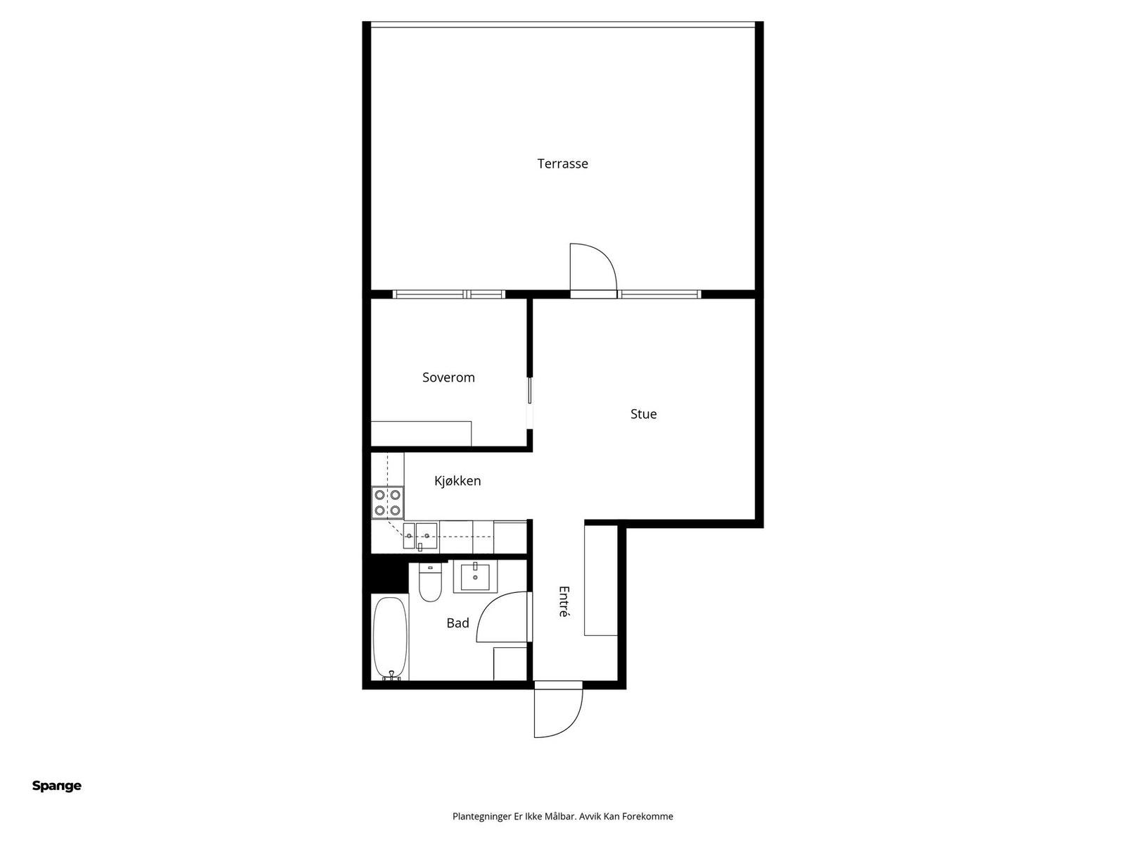 Plantegning. Galleribilde