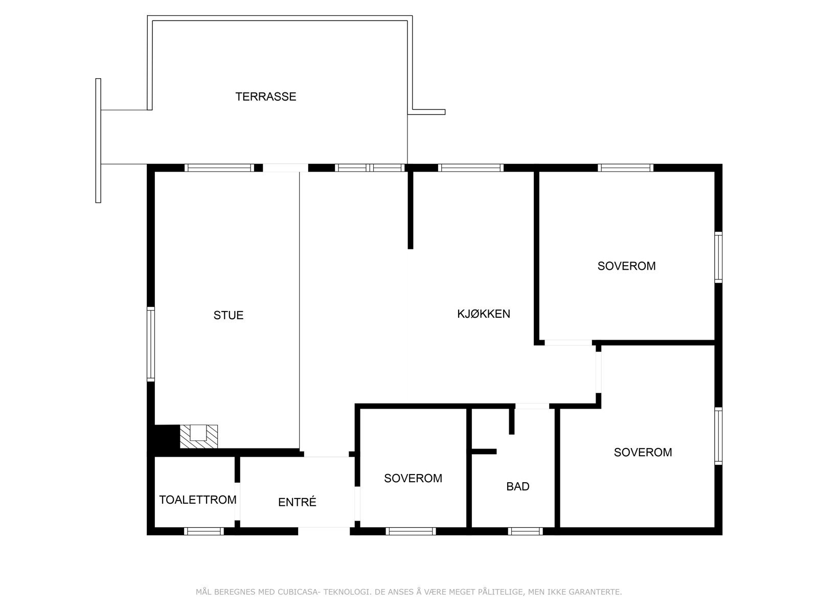 Plantegning Galleribilde