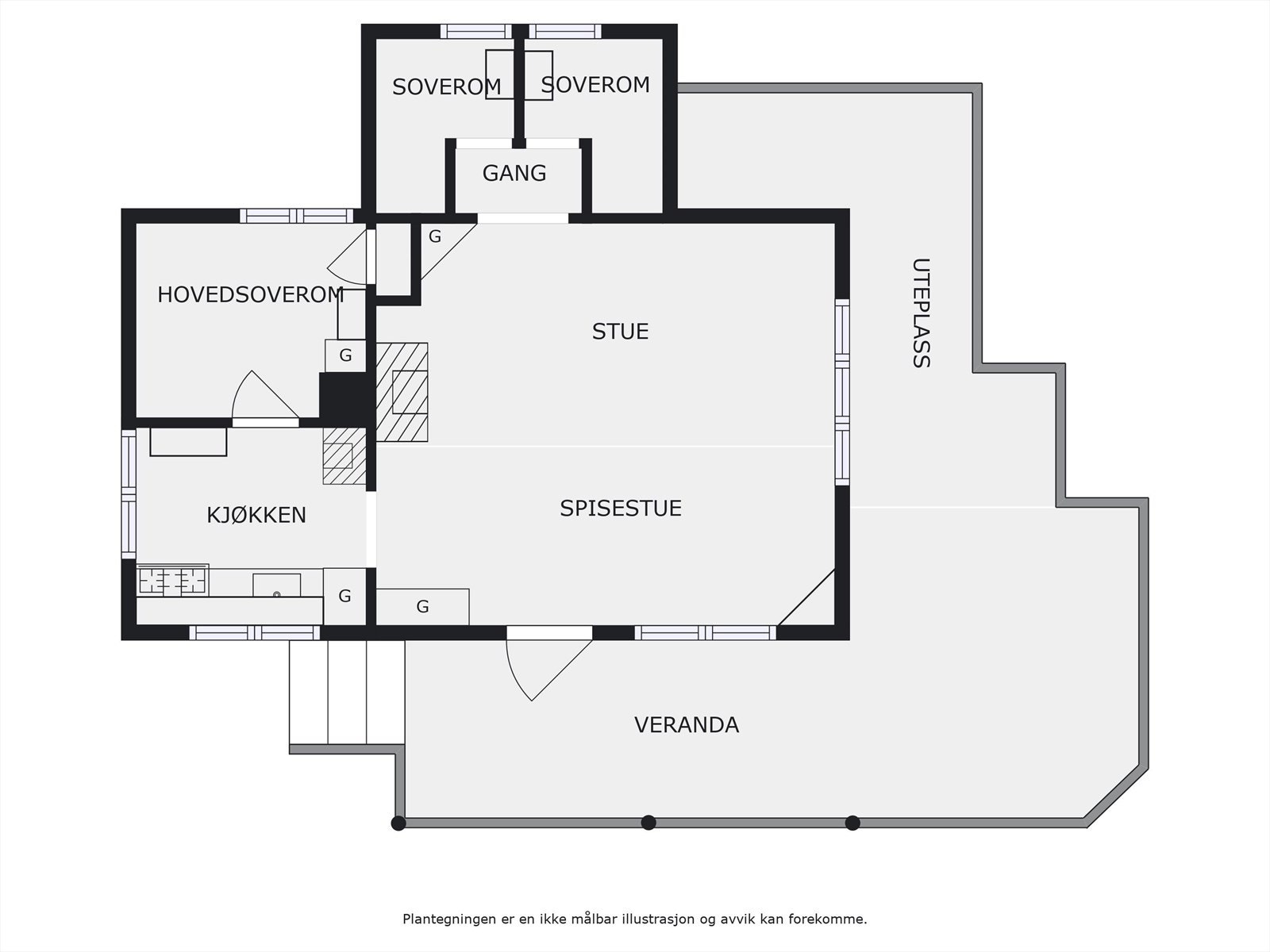 Plantegning. Galleribilde