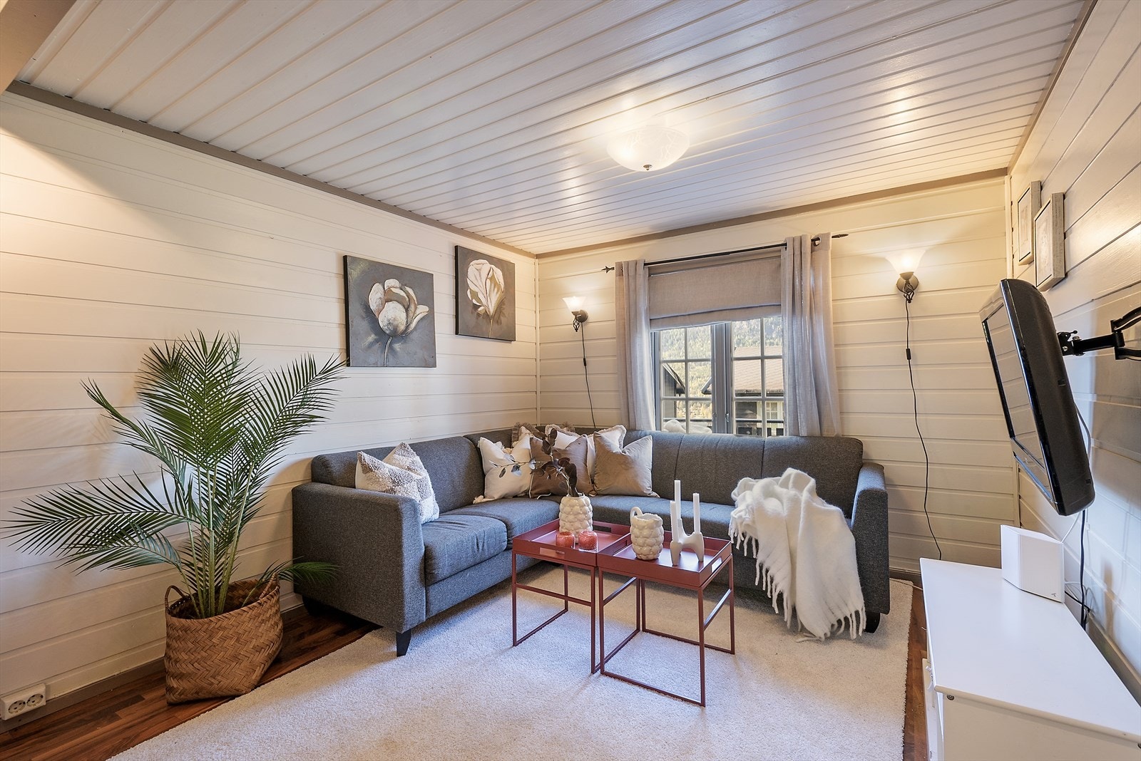 Koselig sofakrok. Galleribilde